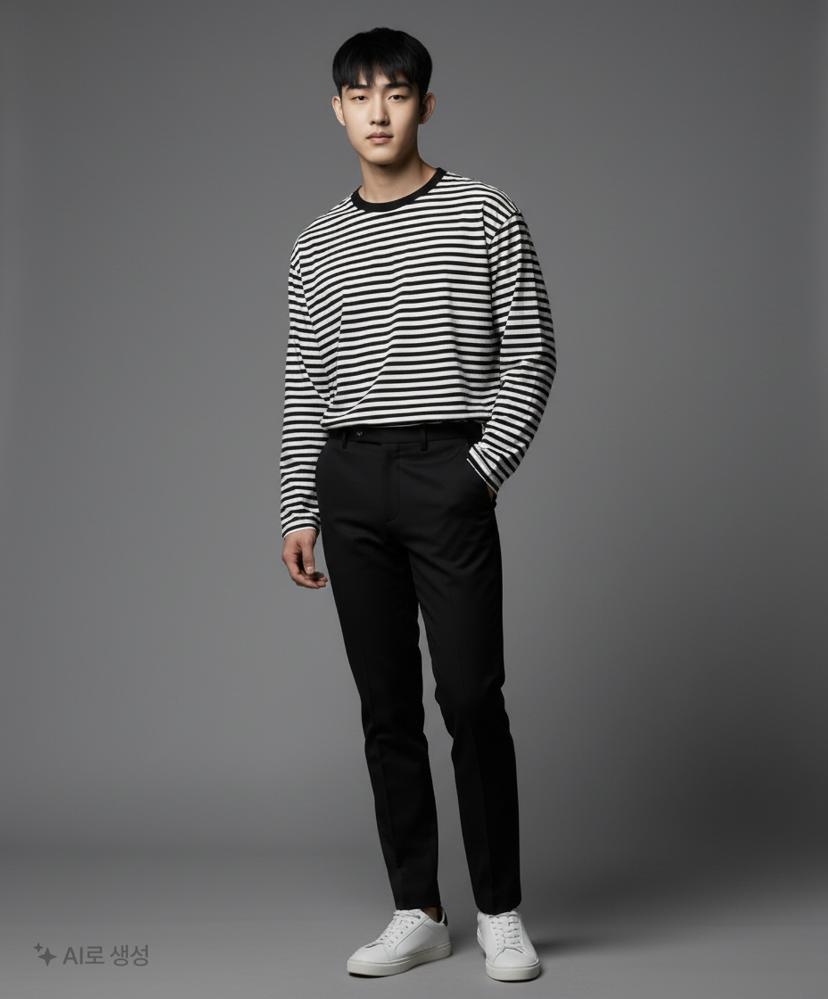 스파오(SPAO) 긴소매 티셔츠 L