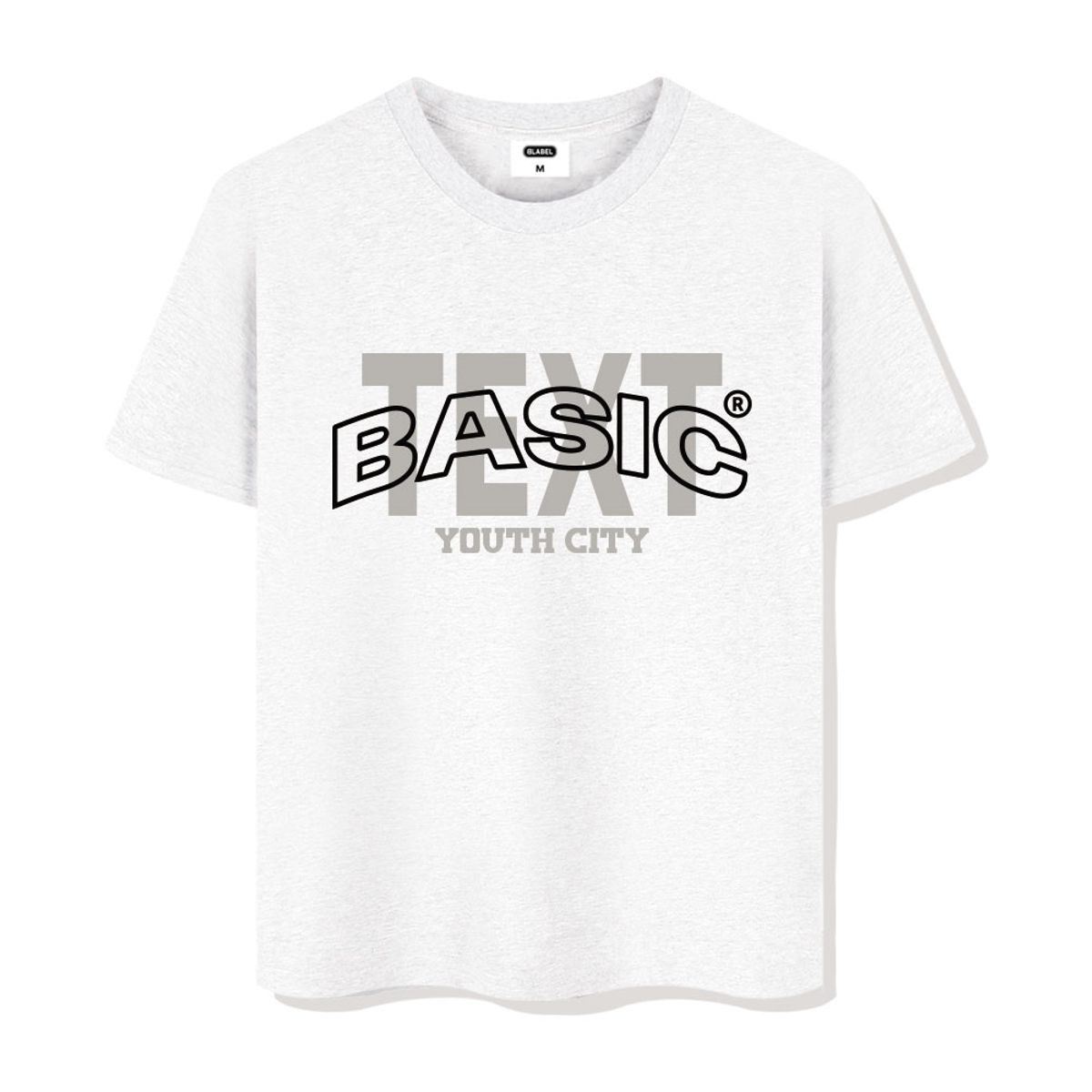 베이직라벨(BASIC LABEL) 유스시티 오버핏 반팔티셔츠 4 Color [BLSE_2002]
