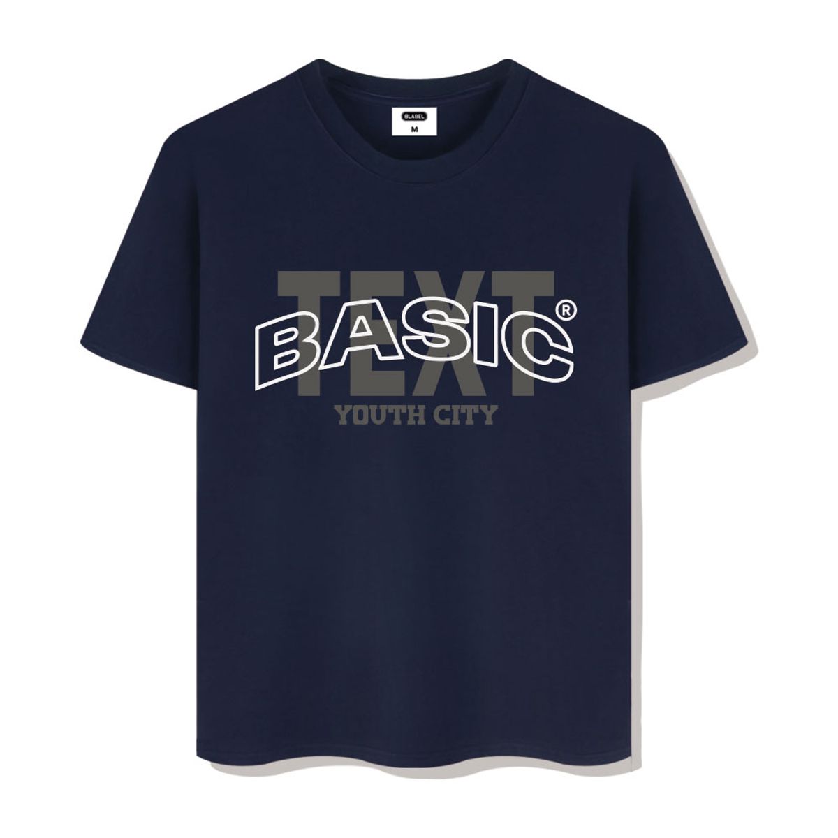 베이직라벨(BASIC LABEL) 유스시티 오버핏 반팔티셔츠 4 Color [BLSE_2002]