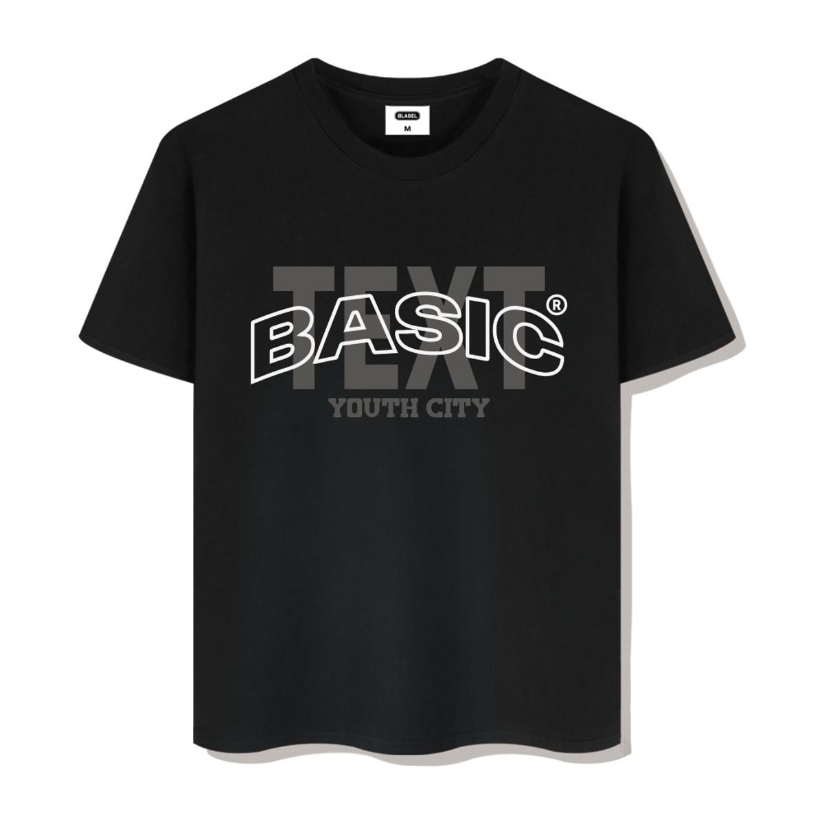 베이직라벨(BASIC LABEL) 유스시티 오버핏 반팔티셔츠 4 Color [BLSE_2002]