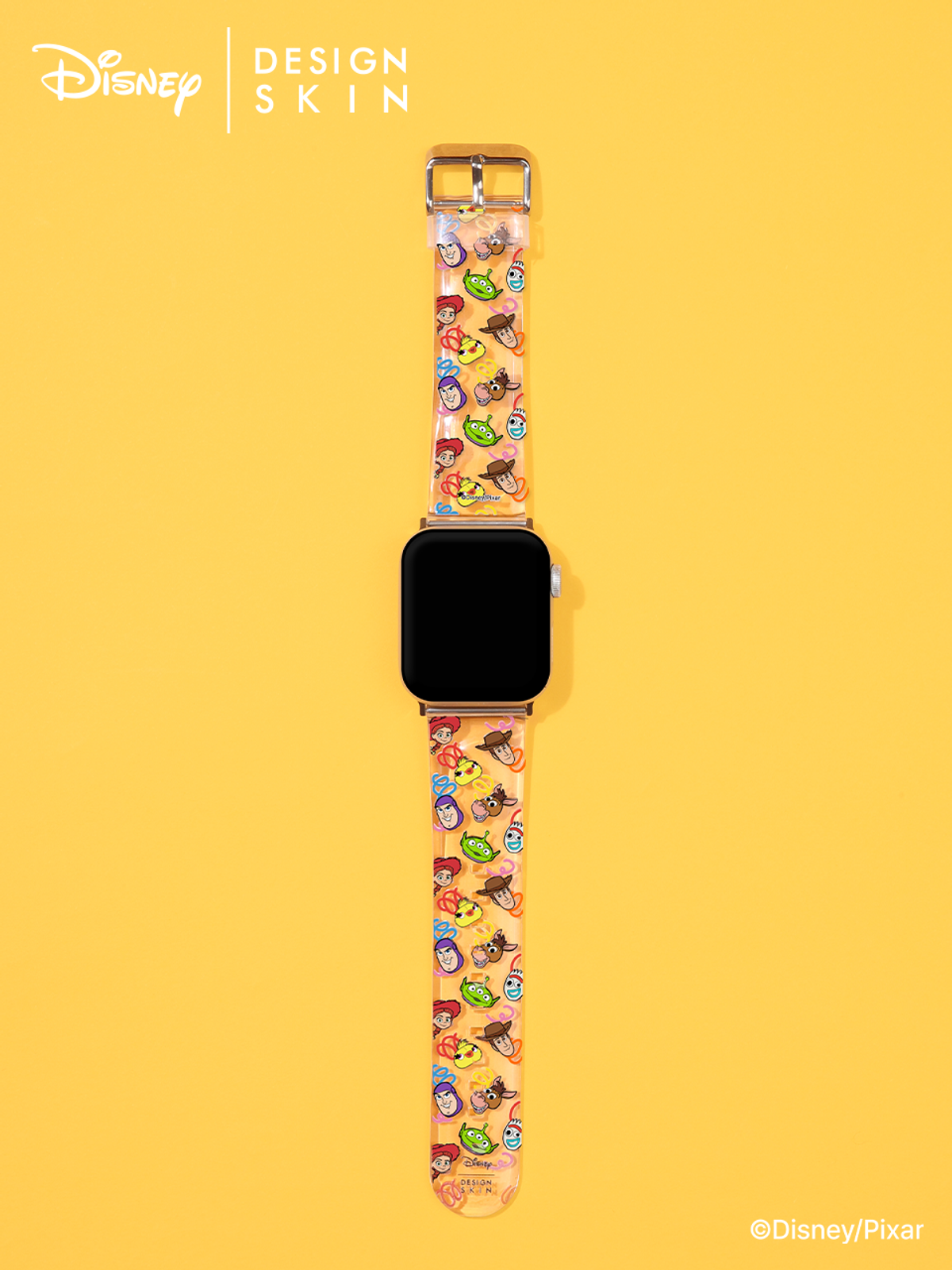 디자인스킨(DESIGNSKIN) [그래픽마켓] 애플워치 40mm 그래픽 스트랩-토이스토리/스프링 토이 페이스