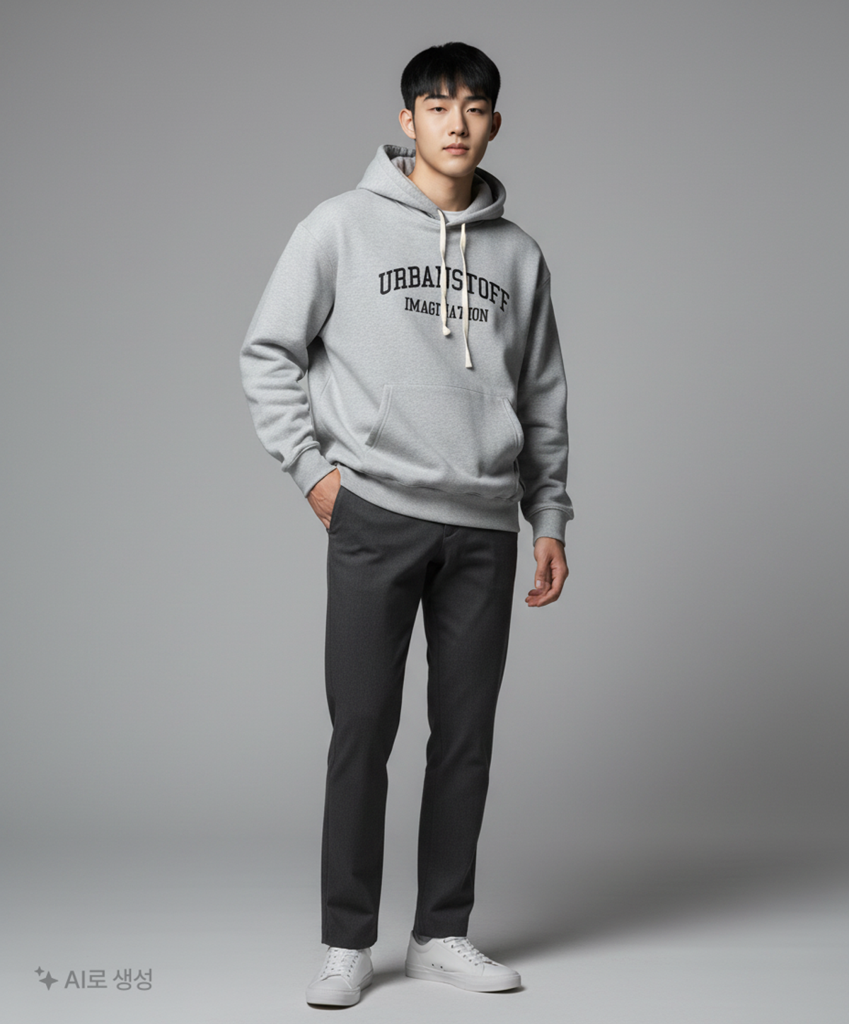 어반스터프(URBANSTOFF) 후드 티셔츠 L
