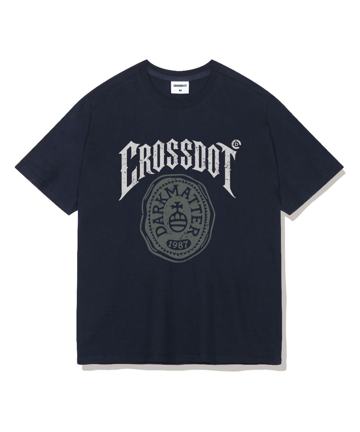 크로스닷(CROSSDOT) 페이탈 오버핏 반팔티셔츠 4 Color [CRSE_1009]