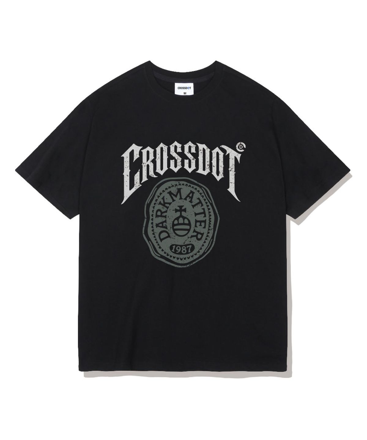 크로스닷(CROSSDOT) 페이탈 오버핏 반팔티셔츠 4 Color [CRSE_1009]