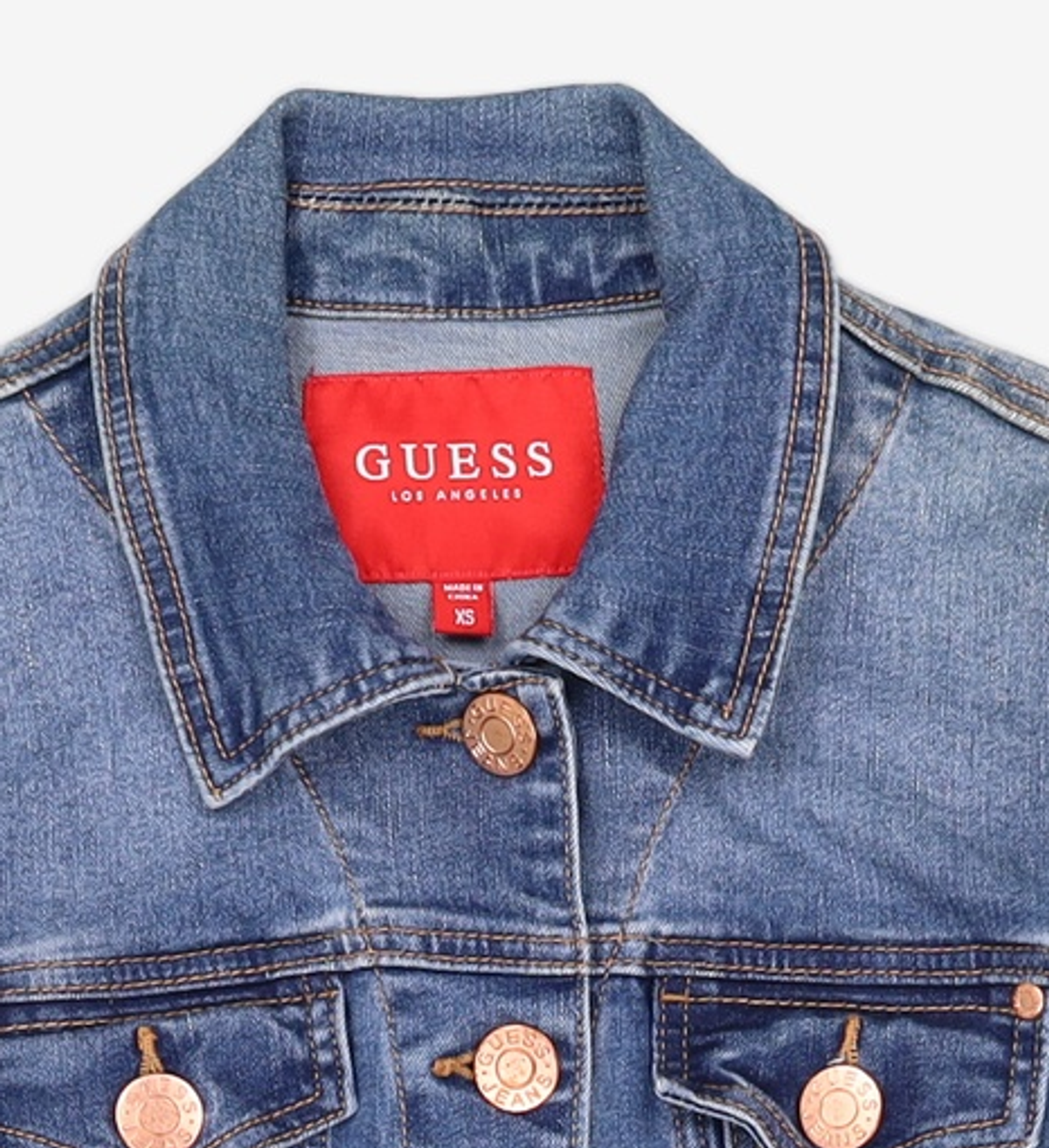 게스(GUESS) 데님/트러커 재킷 XS