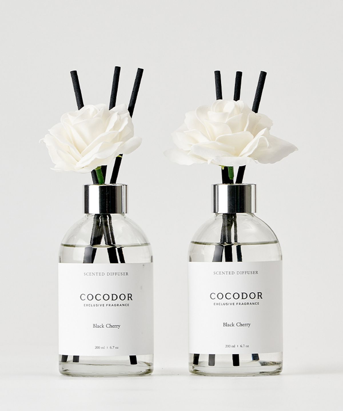 코코도르(COCODOR) 화이트라벨 디퓨저 200ml X 2개 + 데코스틱 X 2개