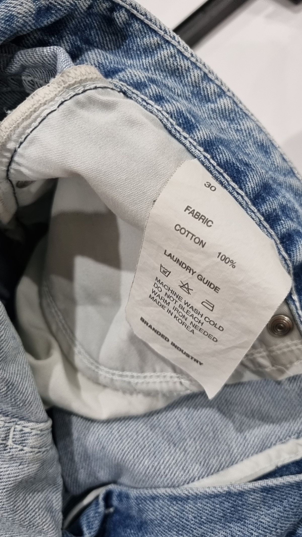 브랜디드(BRANDED) 청/데님 팬츠 30