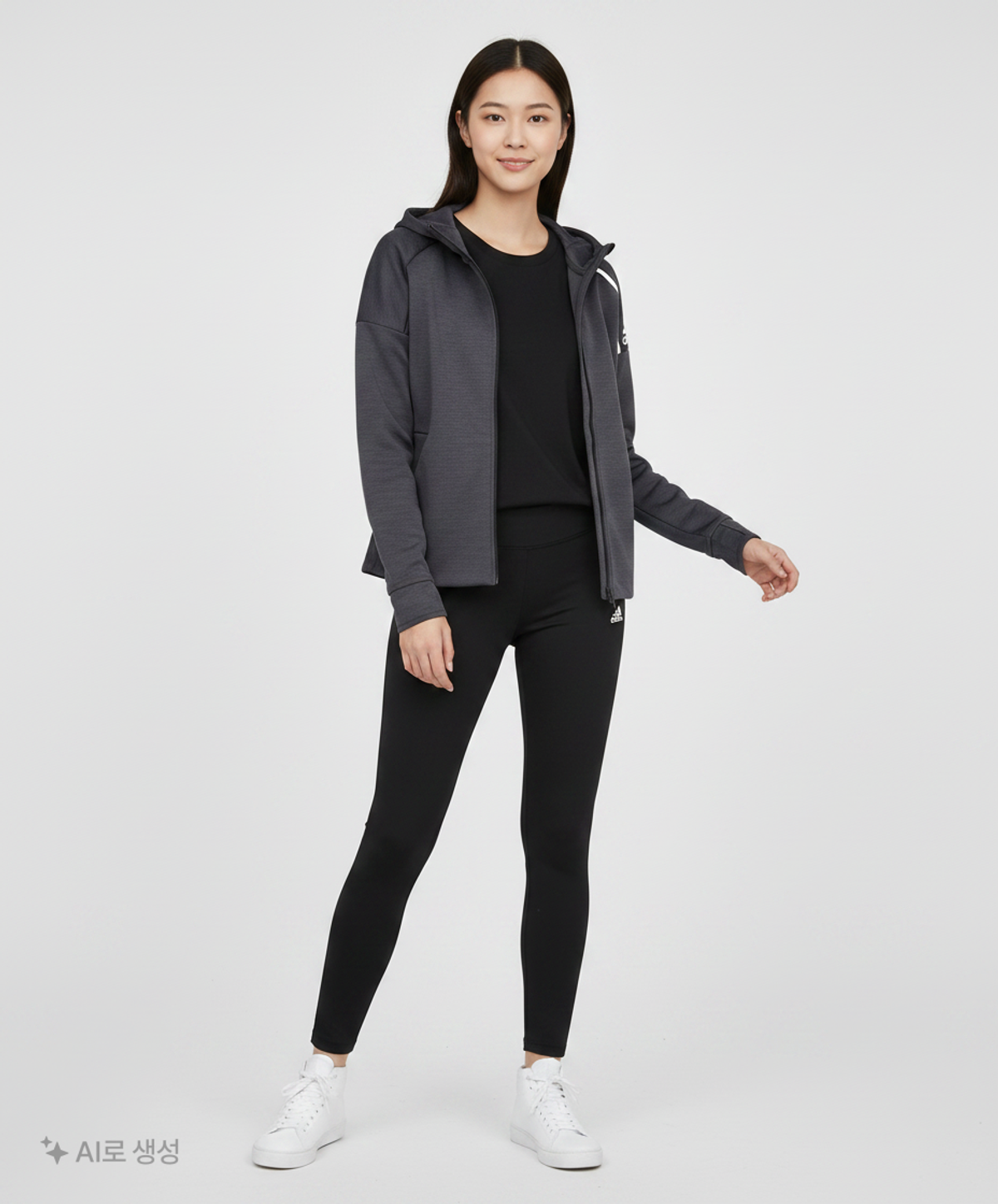아디다스(ADIDAS) 후드 집업 S