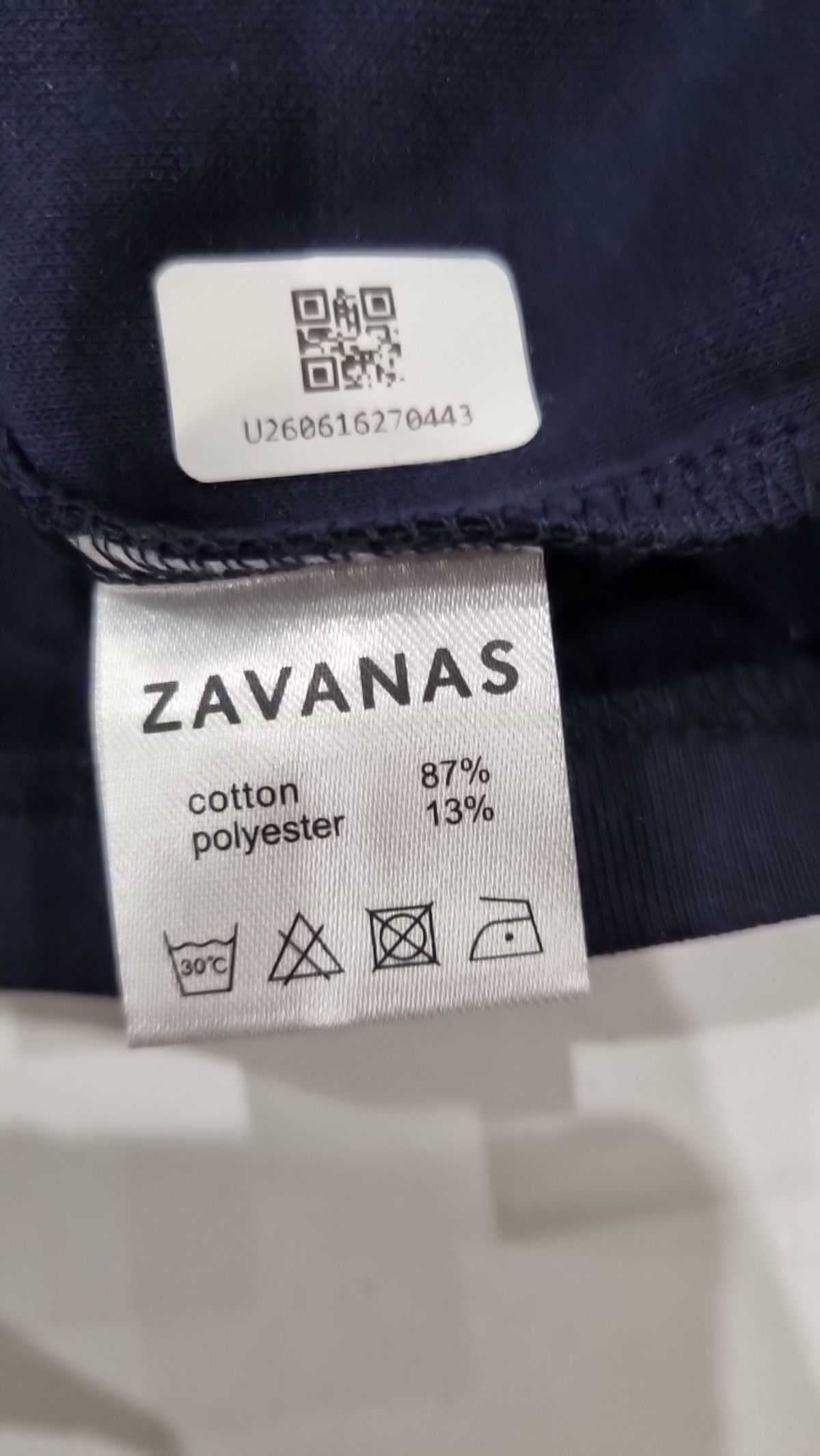자바나스(ZAVANAS) 반소매 티셔츠 S