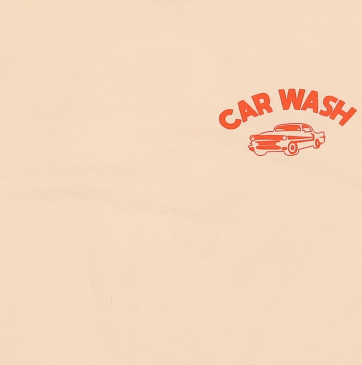 크레이지 카 워시 크루(CRAZY CAR WASH CREW) 반소매 티셔츠 M