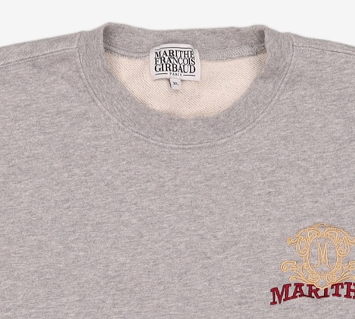 마리떼 프랑소와 저버(MARITHÉ + FRANҪOIS GIRBAUD) VINTAGE SYMBOL LOGO SWEATSHIRT navy XL