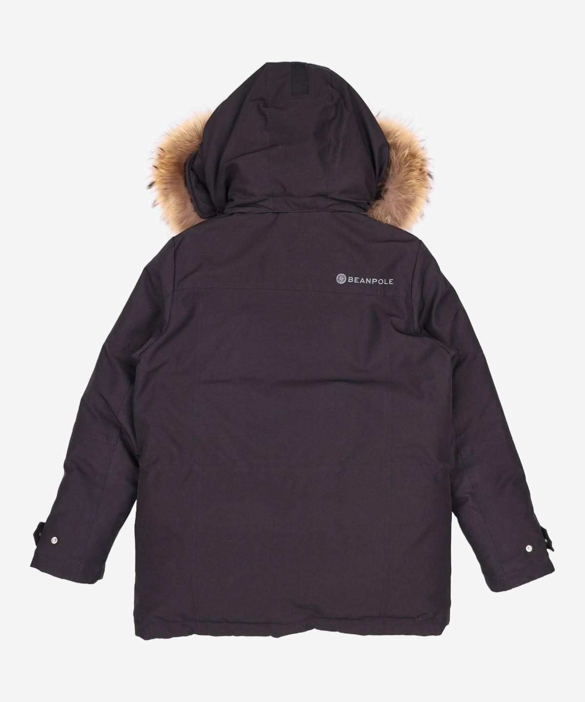 빈폴아웃도어(BEANPOLE OUTDOOR) Unisex 블랙 윈드스토퍼 폴라 구스다운 90