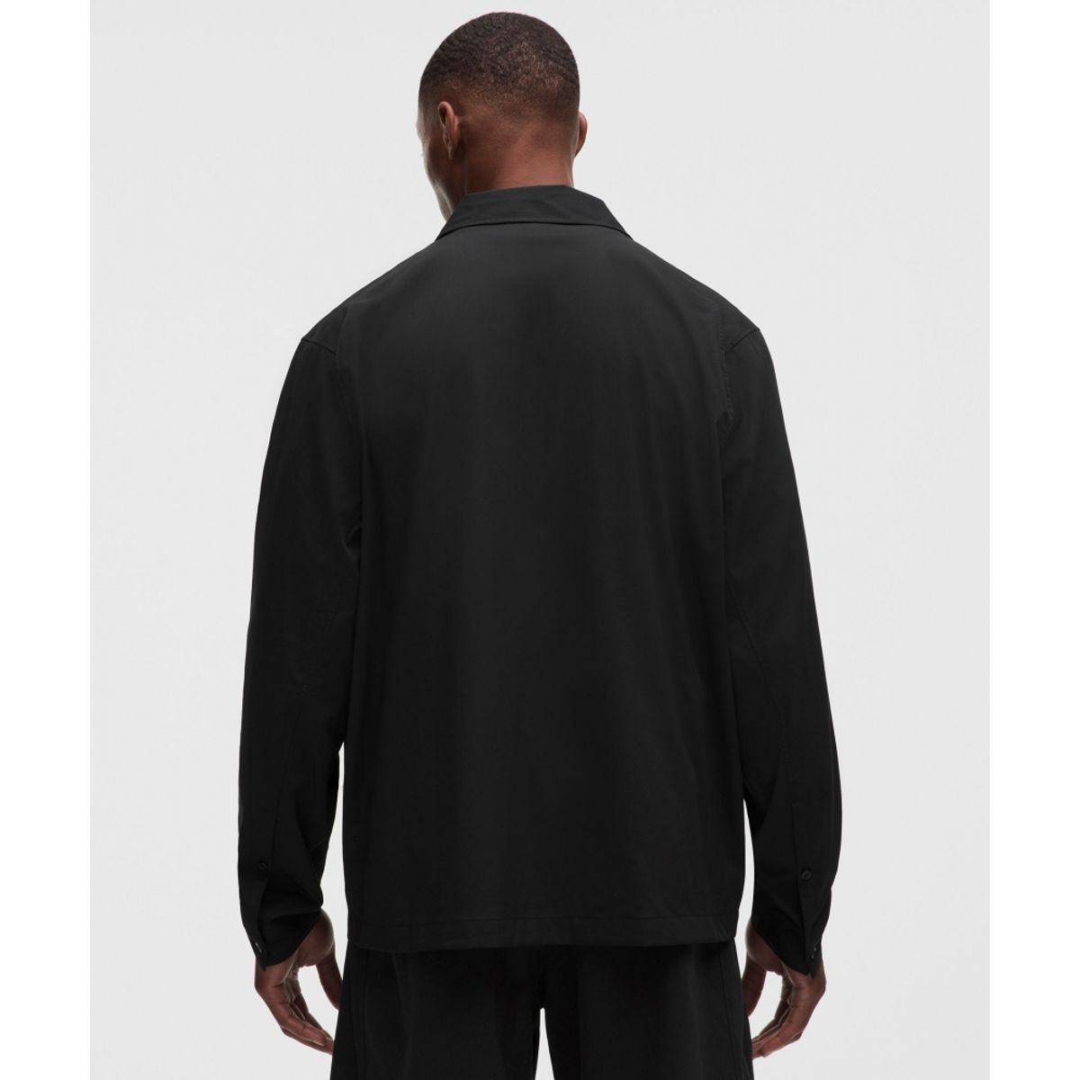 룰루레몬(LULULEMON) 언셰이큰 롱슬리브 칼라드 셔츠  BLK