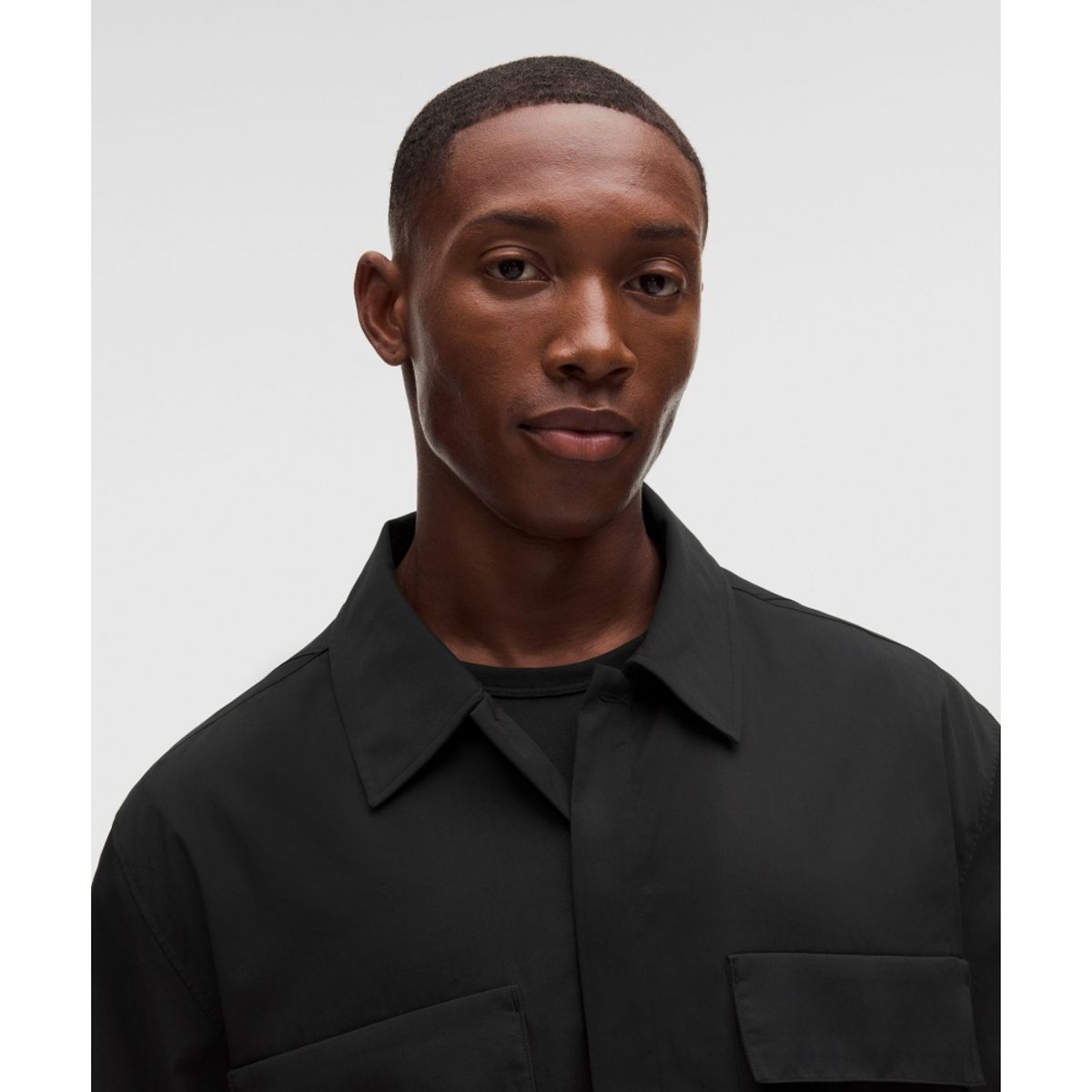 룰루레몬(LULULEMON) 언셰이큰 롱슬리브 칼라드 셔츠  BLK