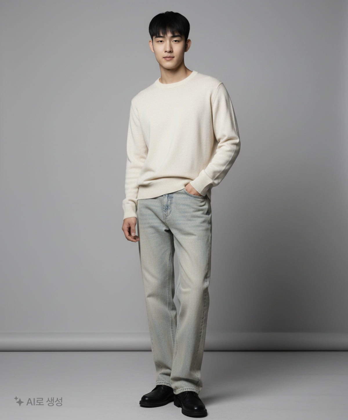 세컨모놀로그(SECONDMONO) 청/데님 팬츠 26