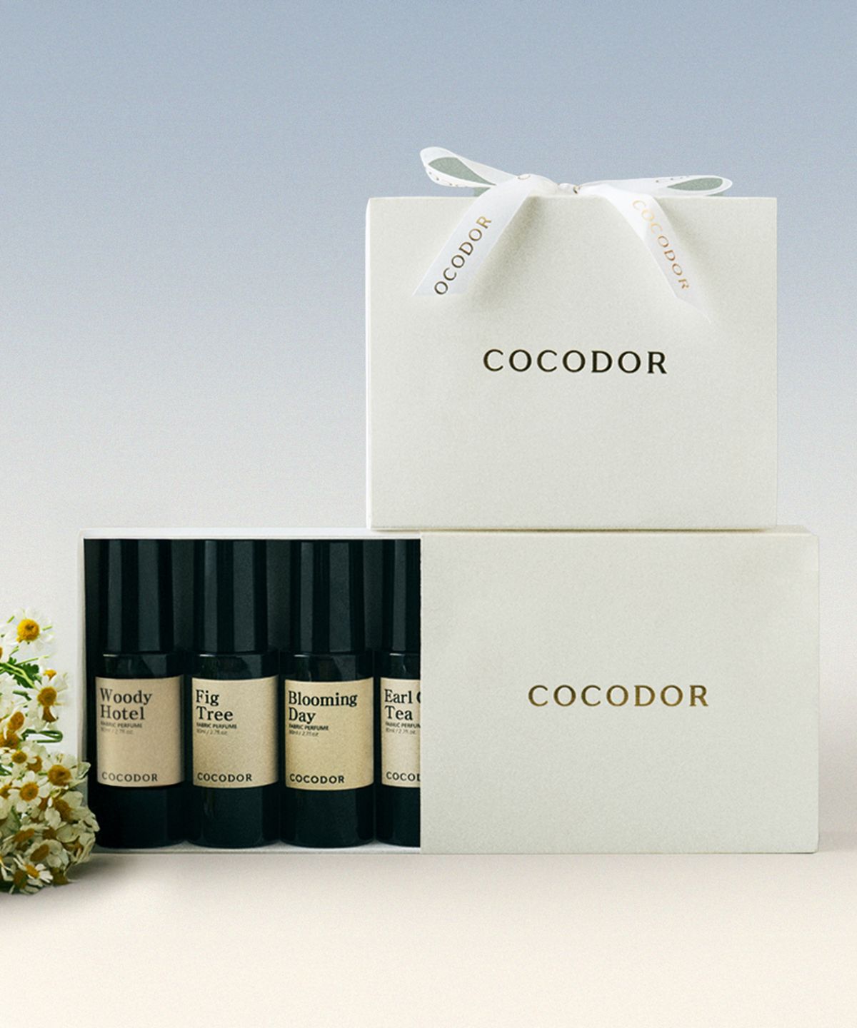 코코도르(COCODOR) 섬유 탈취제 80ml 4개입 X 1개 선물세트