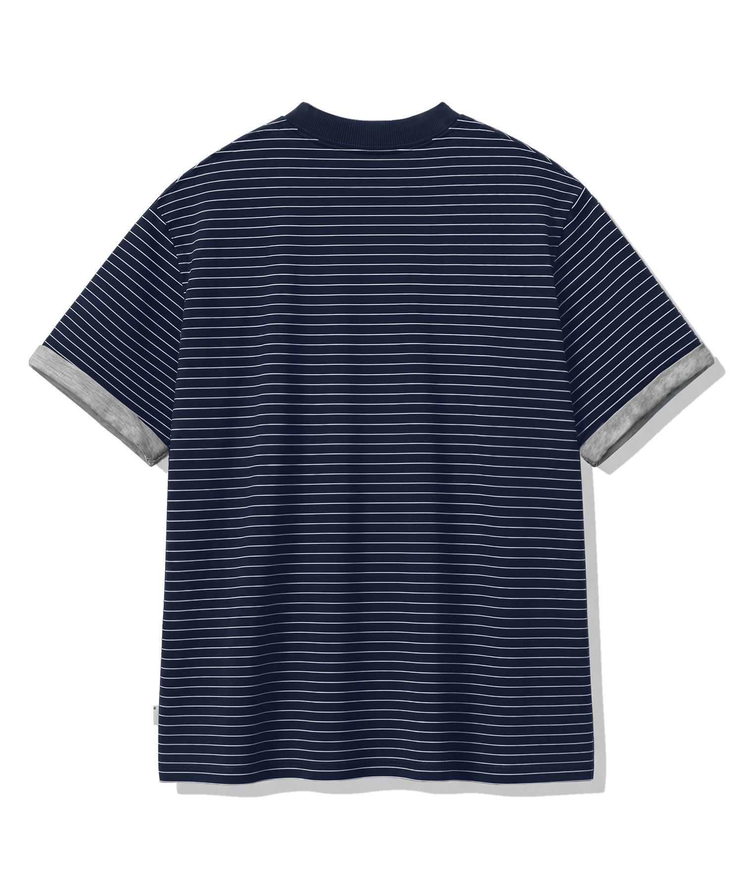 데일리 롤업 레이어드 ST 크롭 티셔츠-3Color source detail 13