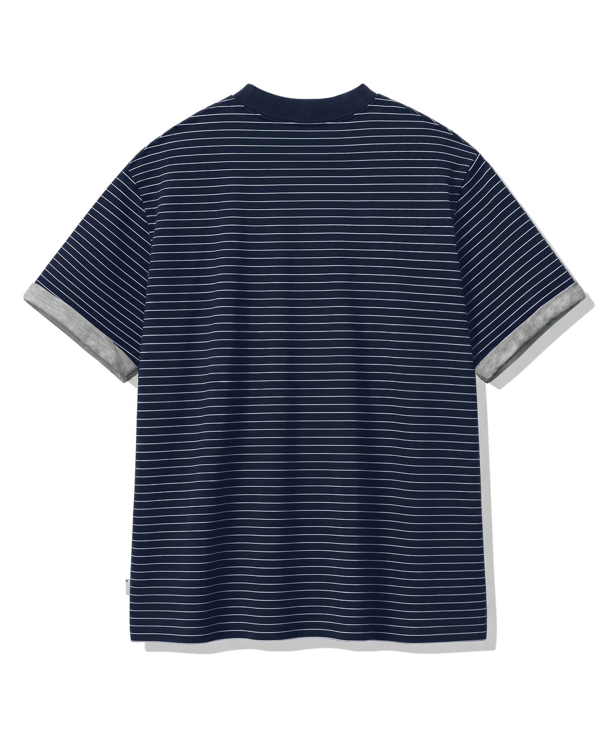 필루미네이트(FILLUMINATE) 데일리 롤업 레이어드 ST 크롭 티셔츠-3Color