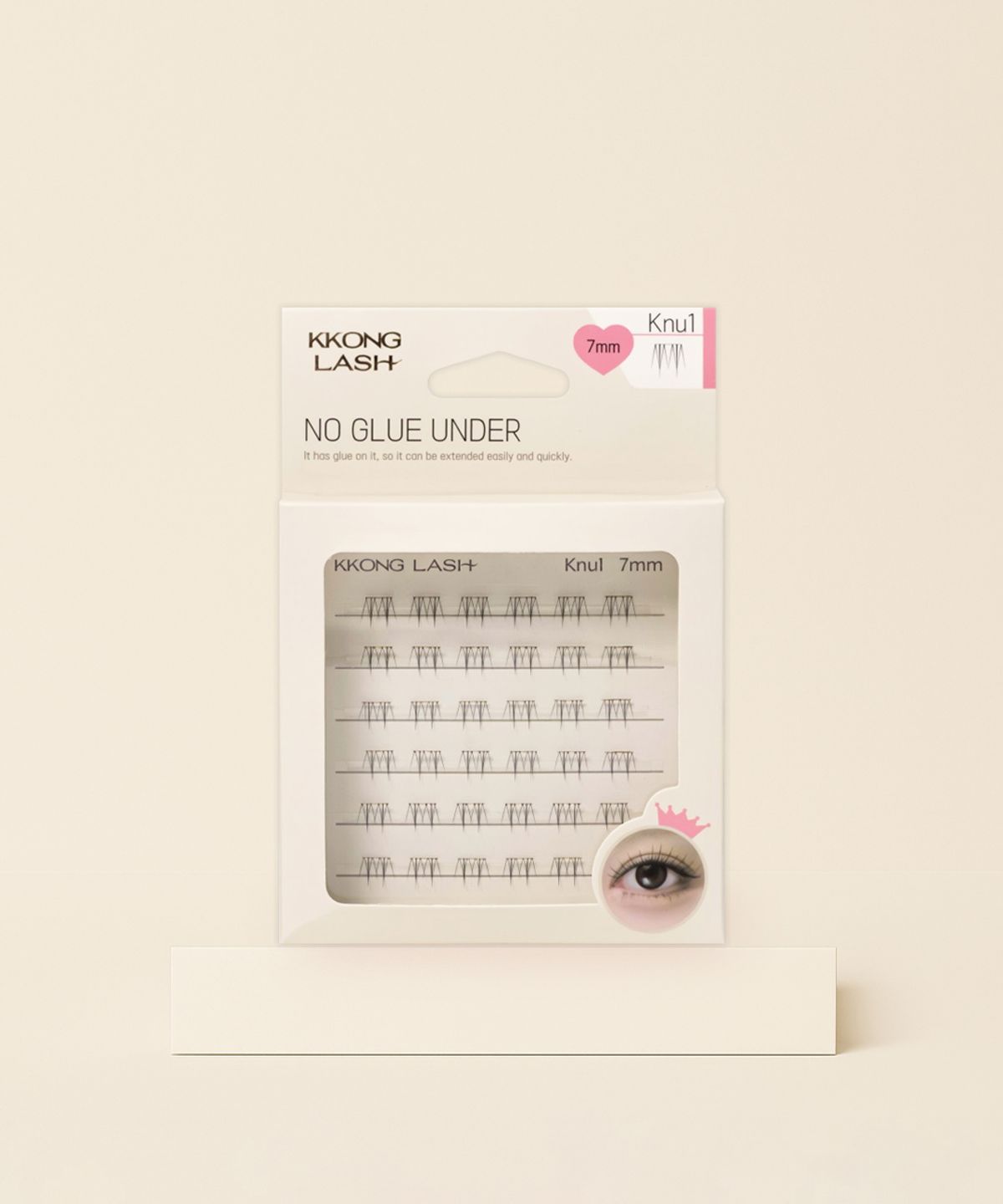 꽁래쉬(KKONGLASH) [2PACK]노글루 속눈썹 언더래쉬