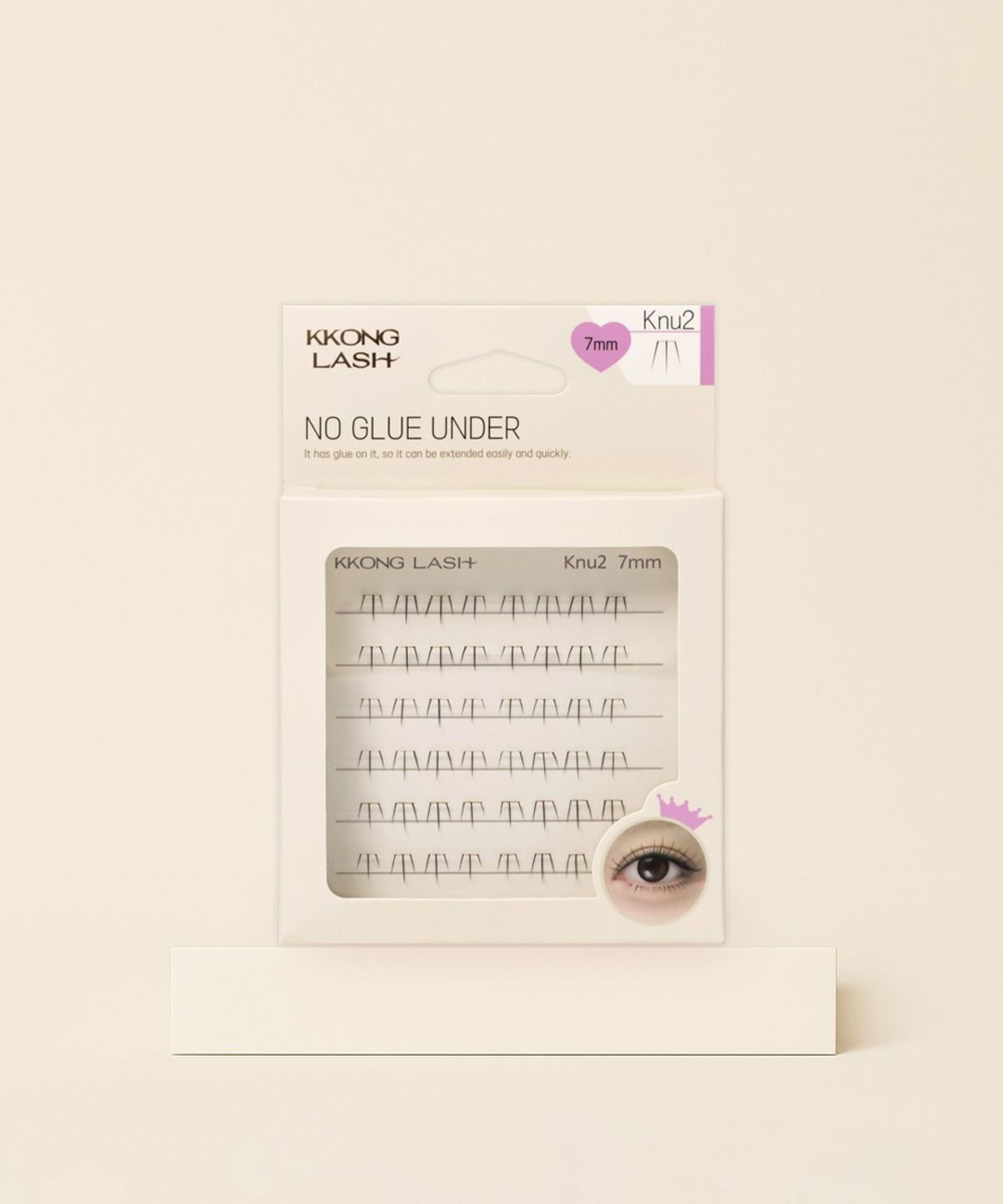 꽁래쉬(KKONGLASH) [2PACK]노글루 속눈썹 언더래쉬