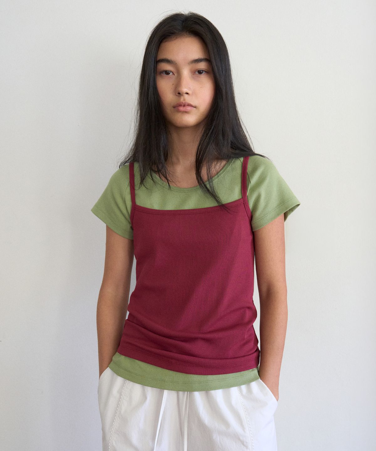 망고매니플리즈(MANGO MANY PLEASE) [ROUTINE] CAMPA SLEEVELESS_3PACK