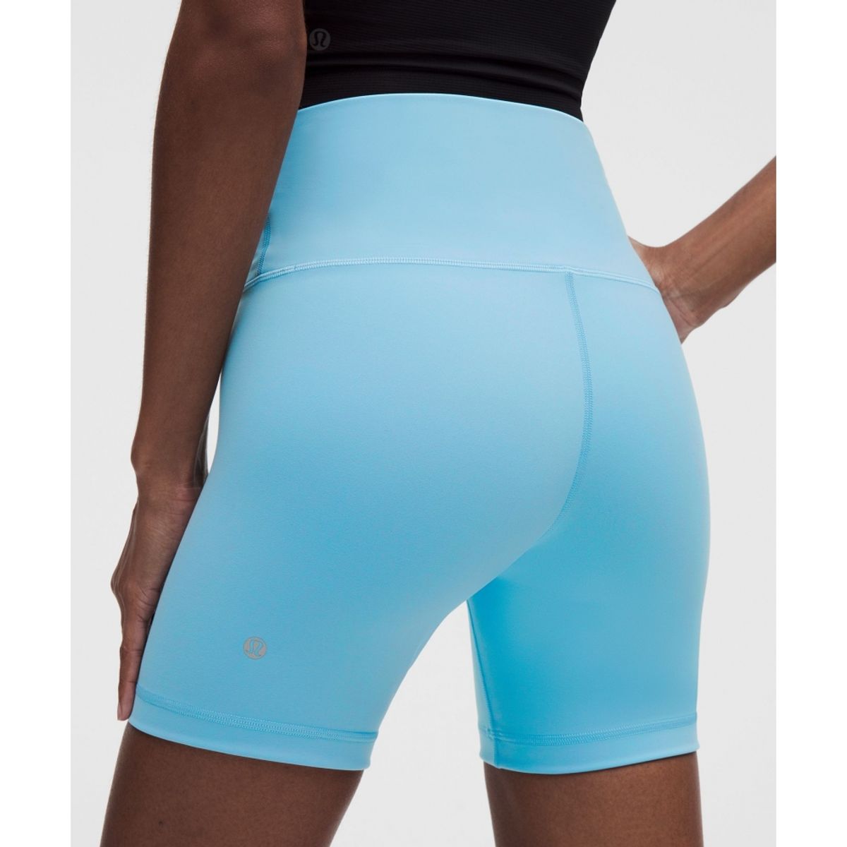 룰루레몬(LULULEMON) 원더 트레인 노라인 하이라이즈 쇼츠 6inch  SEAF