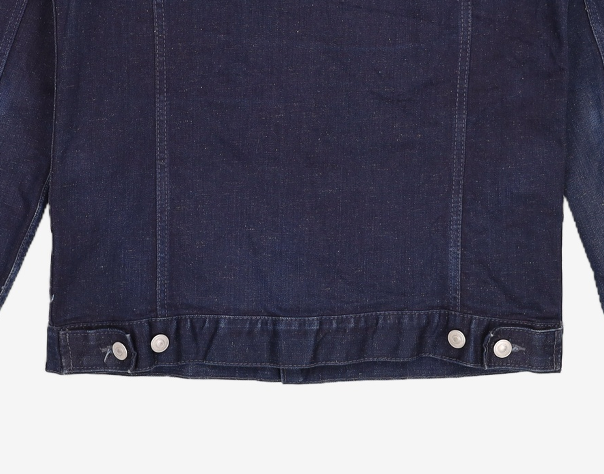 페이퍼리즘(PAPERISM) NEP DEEP INDIGO RAW TRUCKER JACKET L