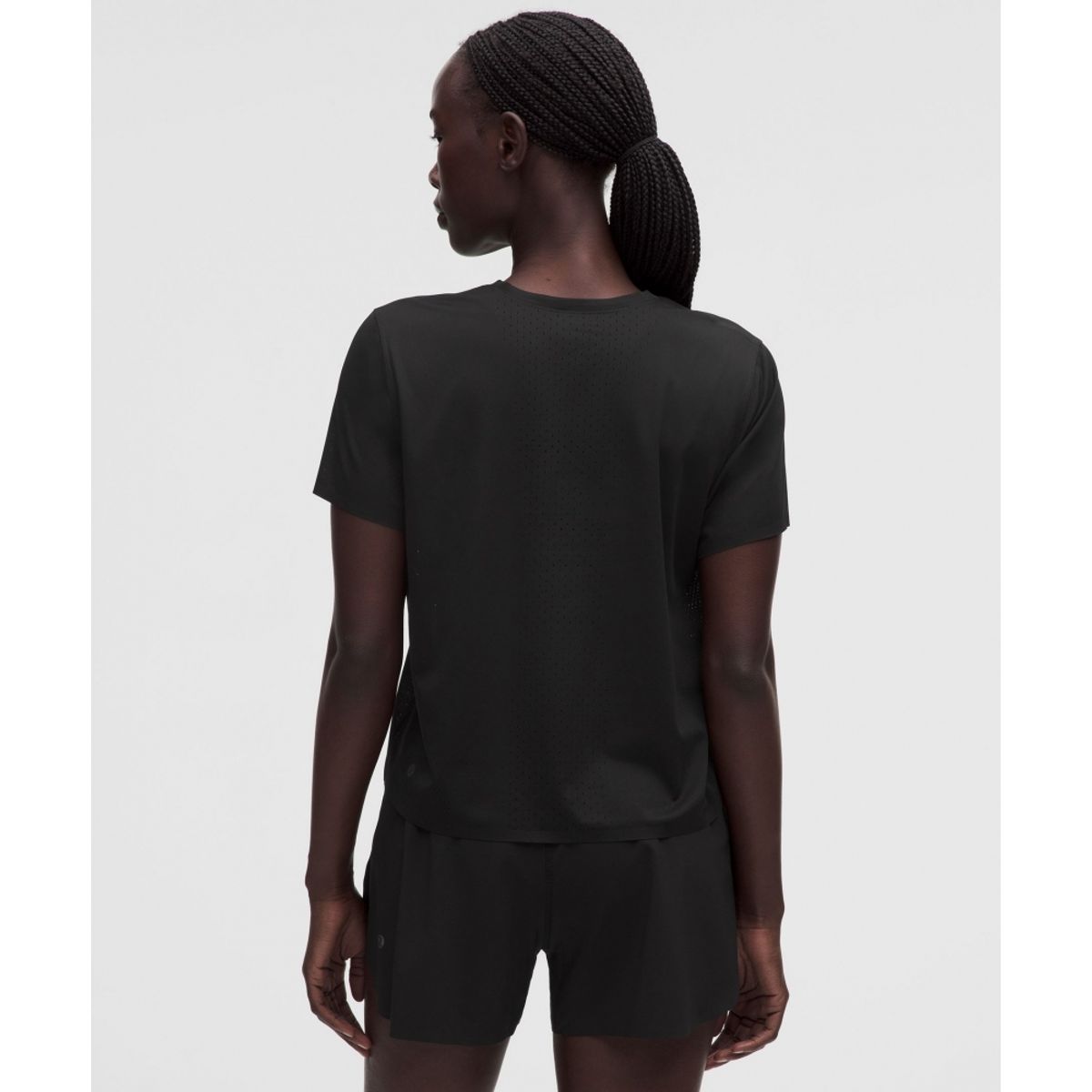 룰루레몬(LULULEMON) 우먼스 패스트 앤 프리 숏슬리브 셔츠  BLK