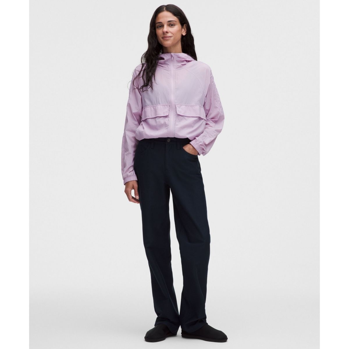 룰루레몬(LULULEMON) 후드 라이트 릴랙스 핏 재킷  LLAY