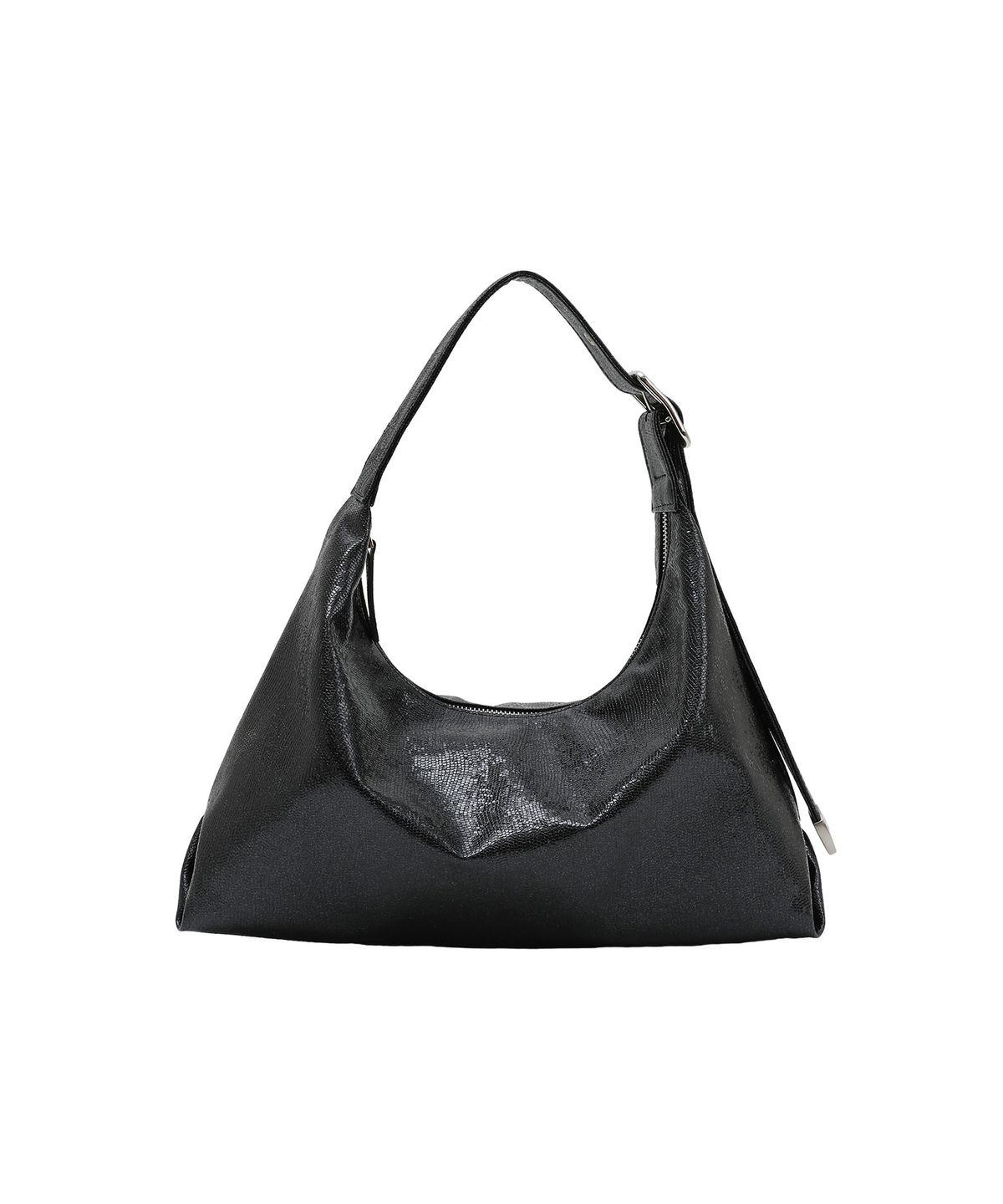 샌드뮤지엄(SAND MUSEUM) CACTUS HOBO BAG MINI [Pearl Black]
