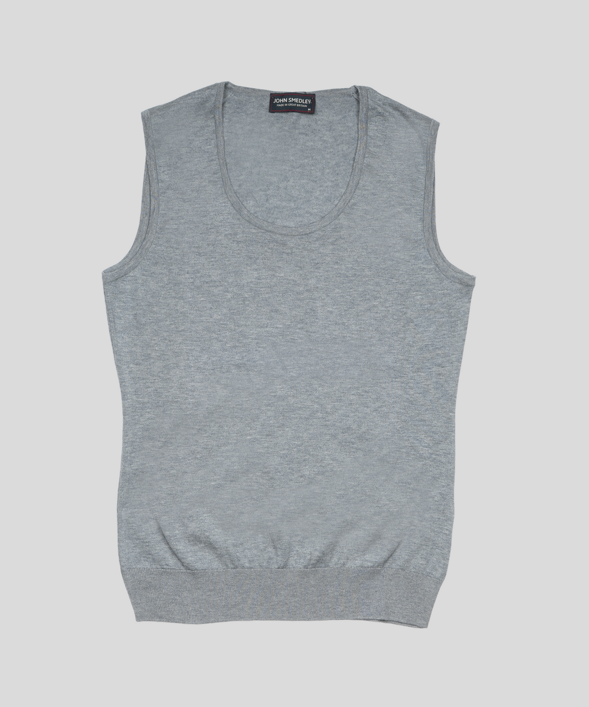 존 스메들리(JOHN SMEDLEY) SAIL Classic Round-Neck Sleeveless Sea Island Cotton Knit Heritage 7 Colors