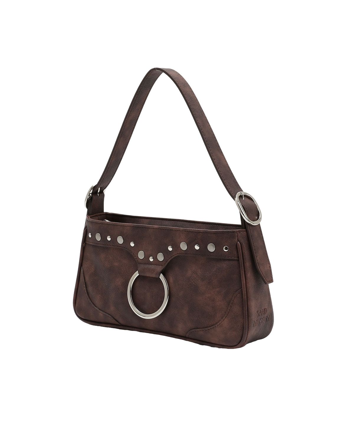 샌드뮤지엄(SAND MUSEUM) BONNIE BAG [Dark Brown]