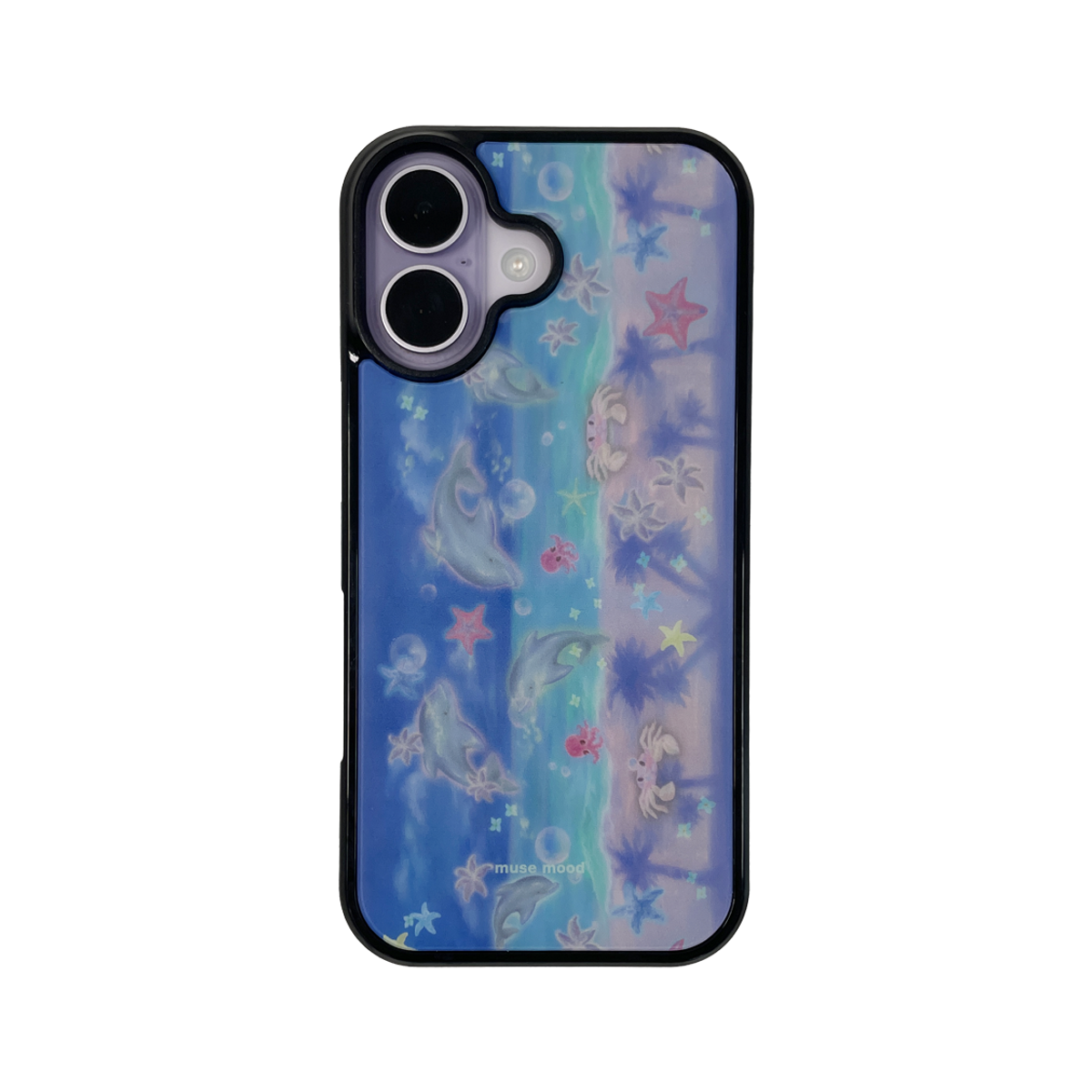 뮤즈무드(MUSEMOOD) Dolphin Beach (bumper) 휴대폰케이스