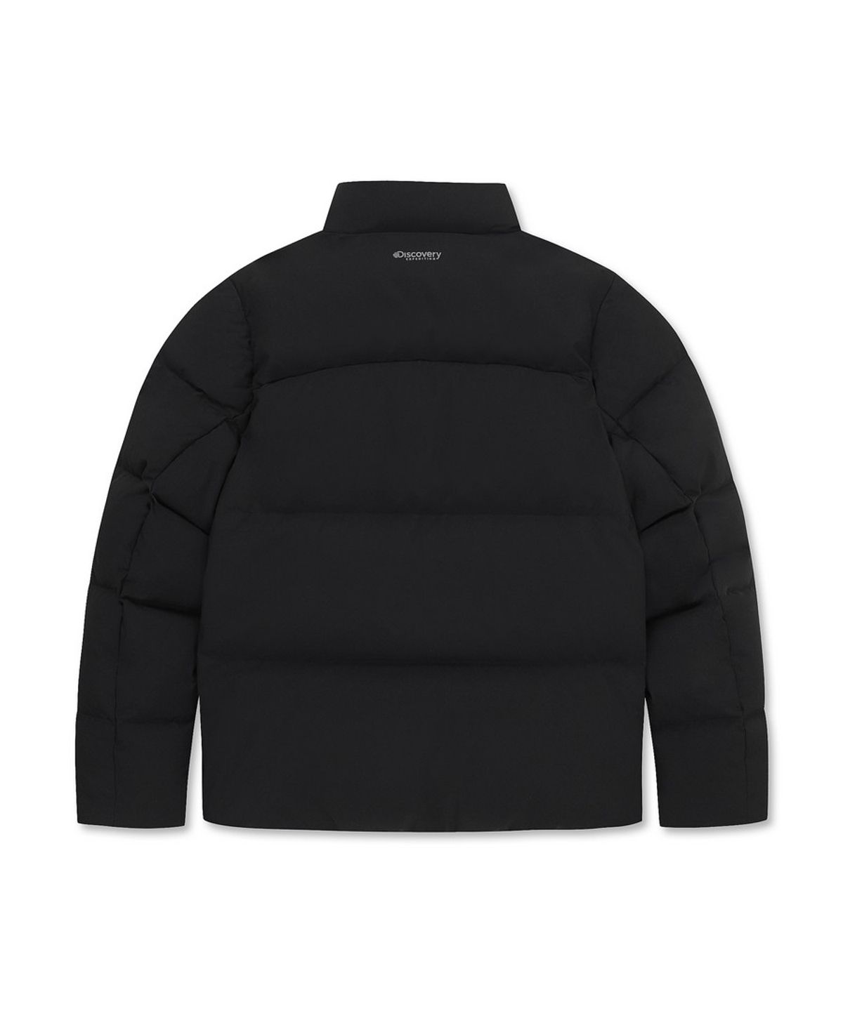 디스커버리 익스페디션(DISCOVERY EXPEDITION) 여성 레스터G 하이넥 구스다운 숏패딩 (BLACK)