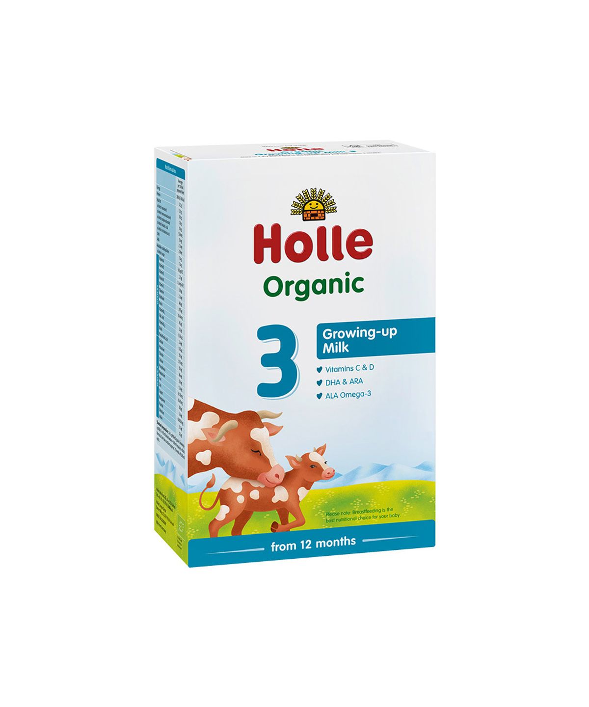 홀레(HOLLE) [홀레] 유기농 분유 3단계 (12개월 부터) 500g, 1개