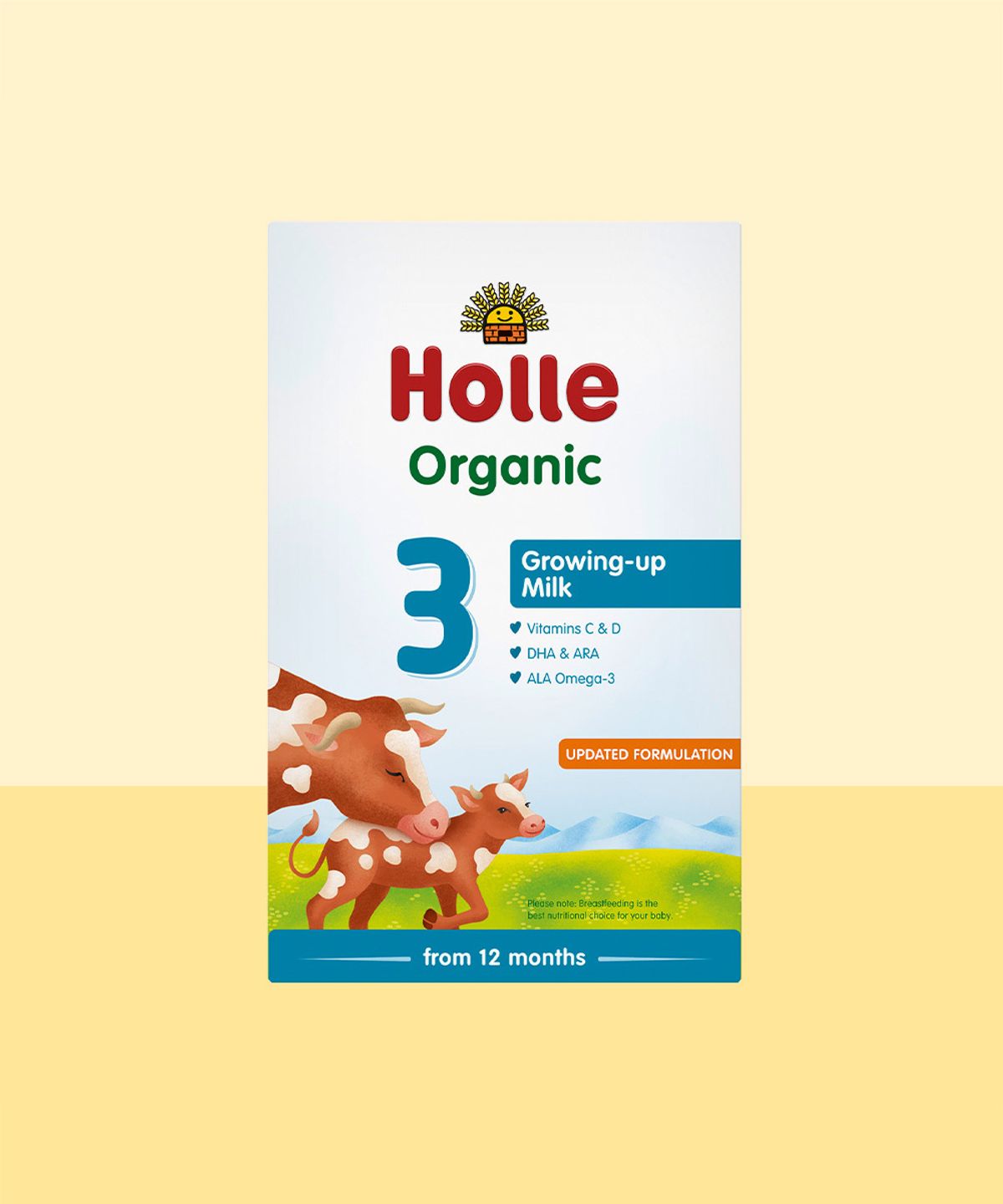 홀레(HOLLE) [홀레] 유기농 분유 3단계 (12개월 부터) 500g, 1개