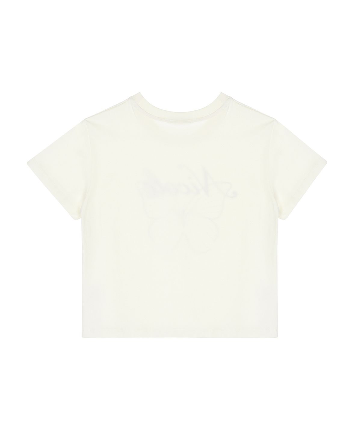 닉앤니콜(NICK&NICOLE) NICOLE BUTTERFLY CROP TOP_CREAM CHARCOAL