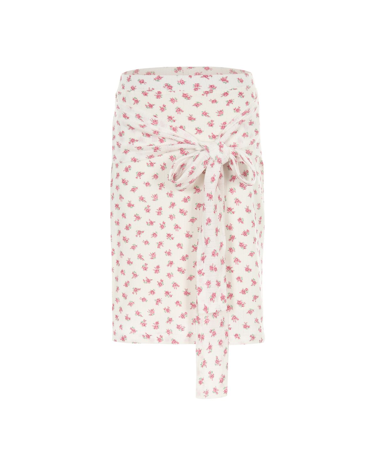 더블에스씨 아카이브(WSC ARCHIVE) Floral tie skirt 006