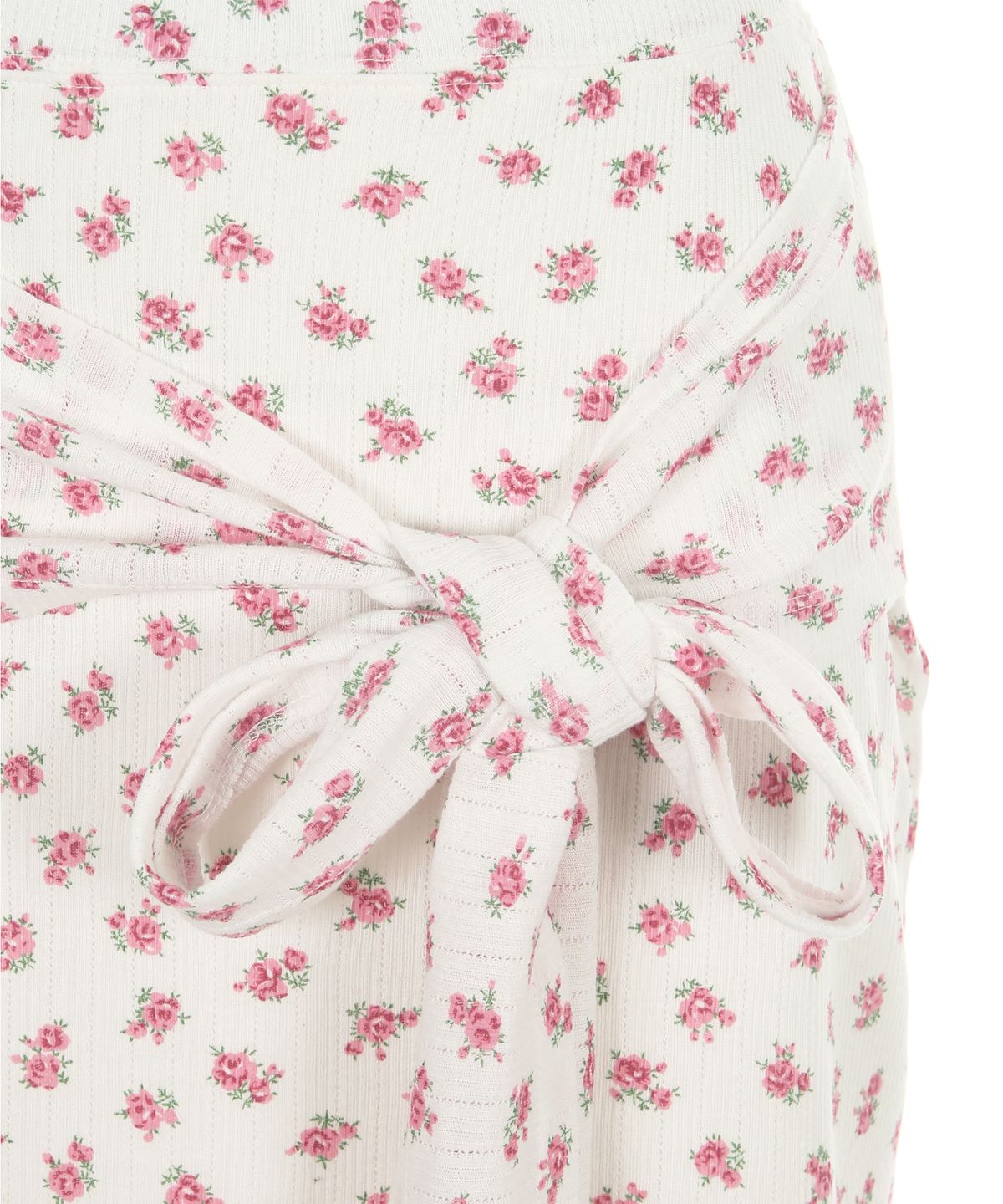 더블에스씨 아카이브(WSC ARCHIVE) Floral tie skirt 006