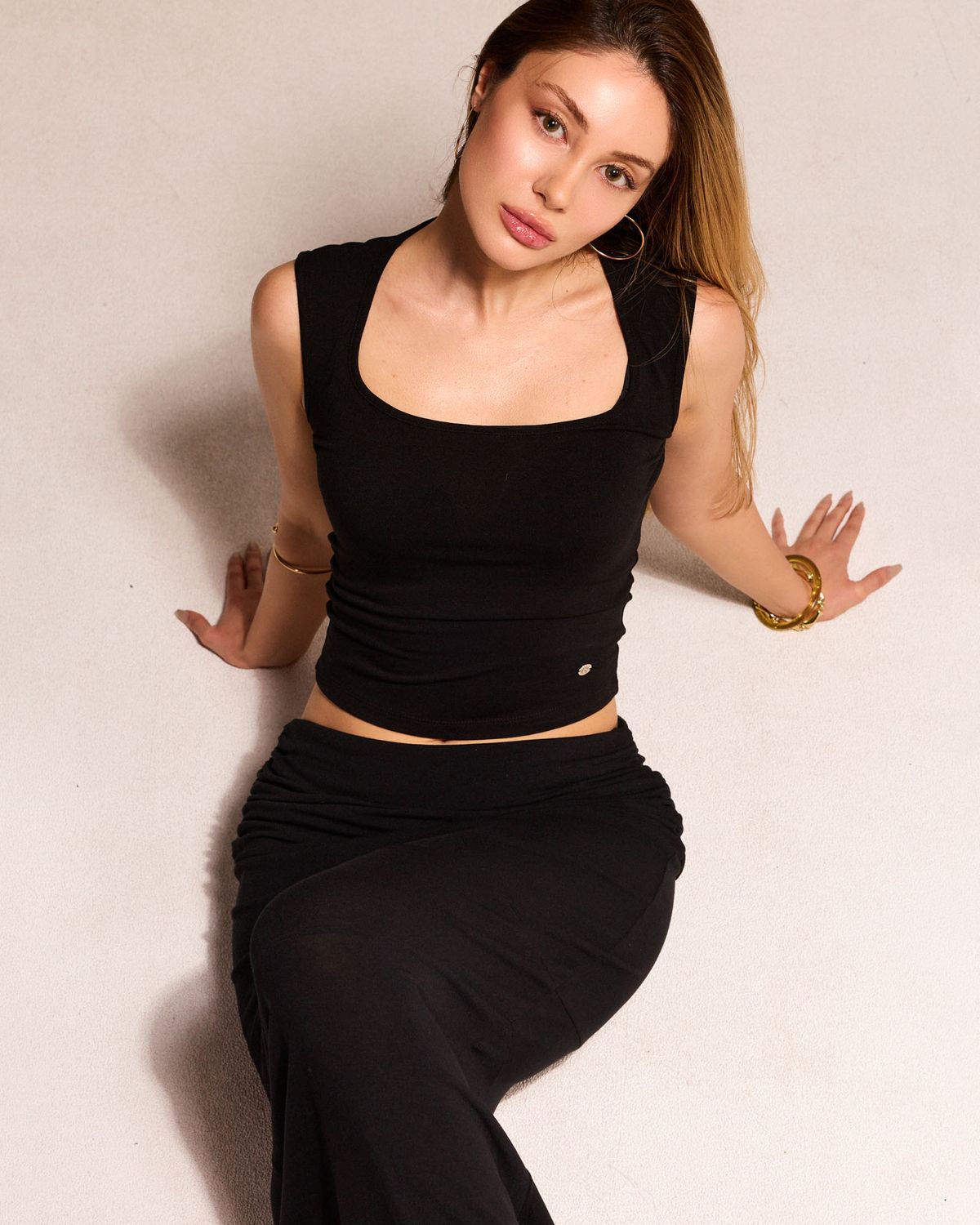 쿨시스(COOLSIS) CS FOLDING MERMAID SKIRT-073 (BLACK)