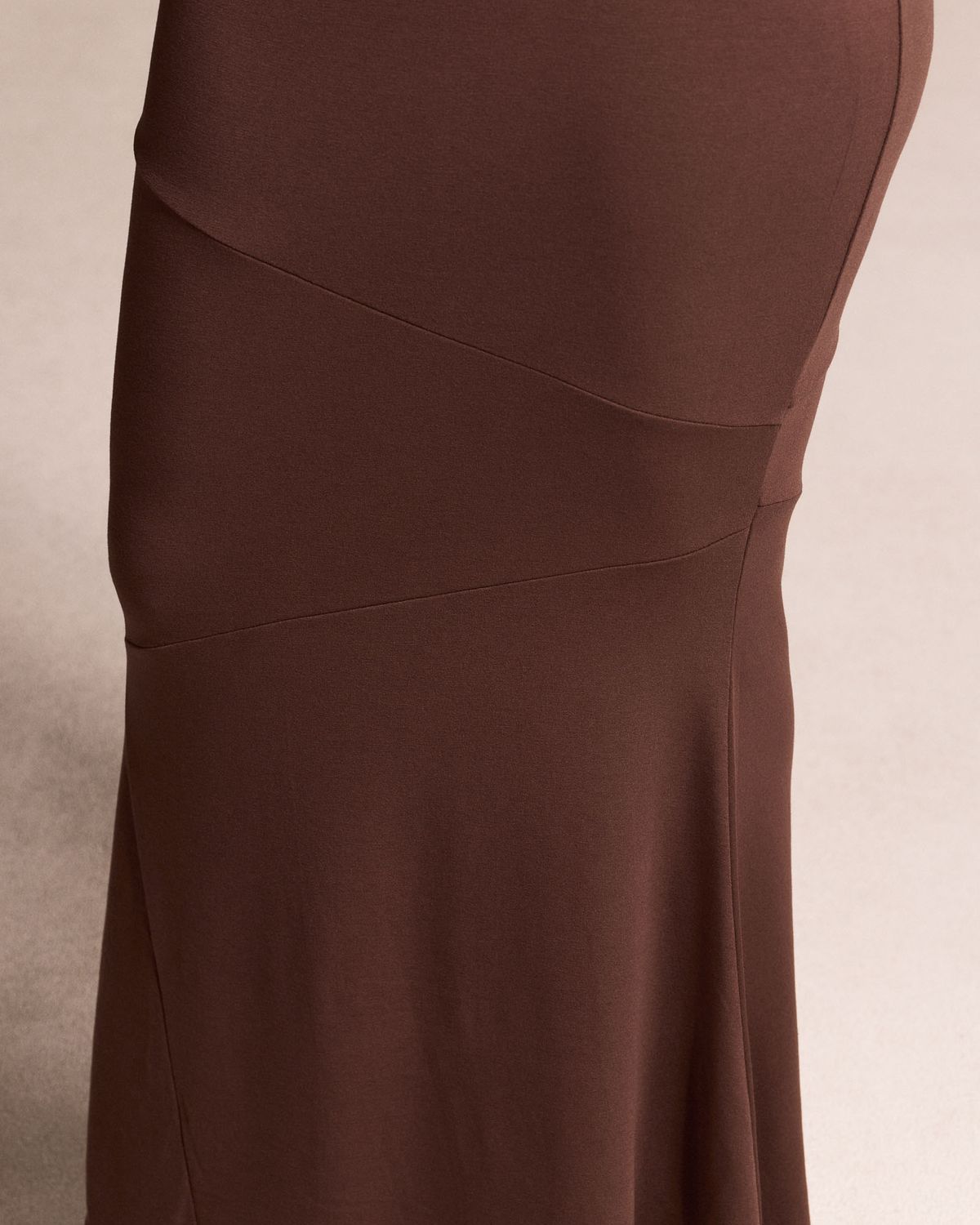 쿨시스(COOLSIS) CS FOLDING MERMAID SKIRT-073 (BROWN)