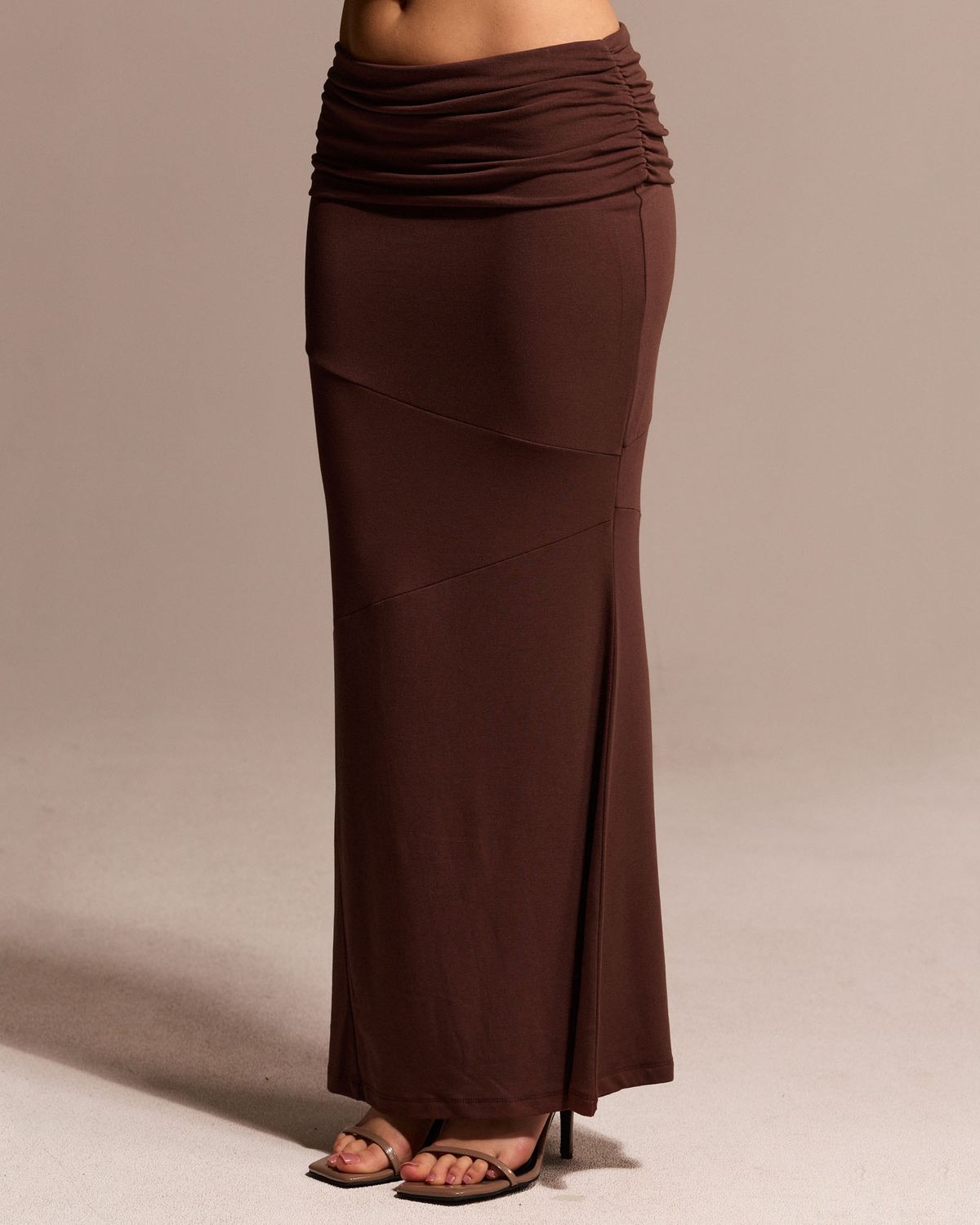 쿨시스(COOLSIS) CS FOLDING MERMAID SKIRT-073 (BROWN)