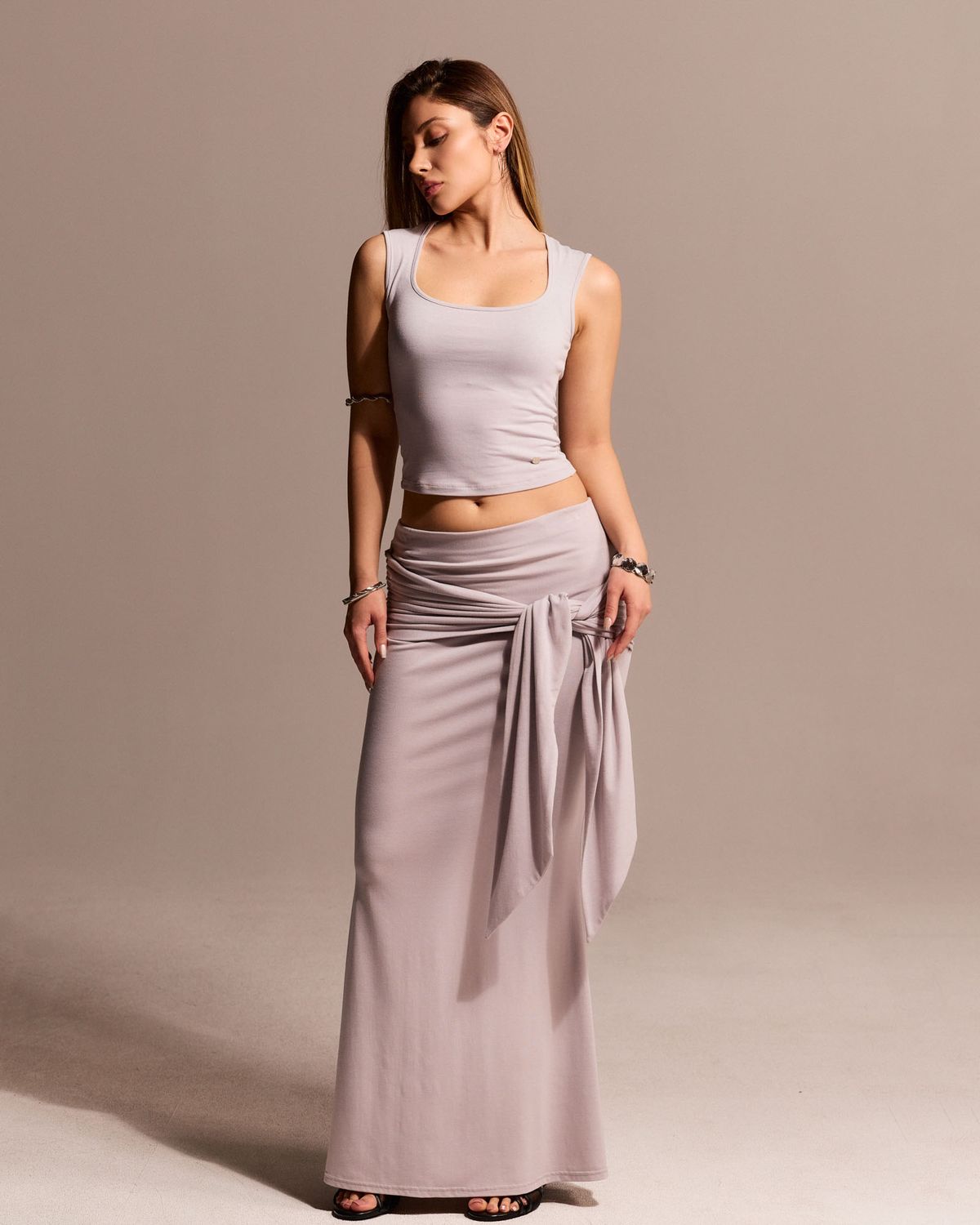 쿨시스(COOLSIS) CS SQUARE SLEEVELESS-071 (GRAY)