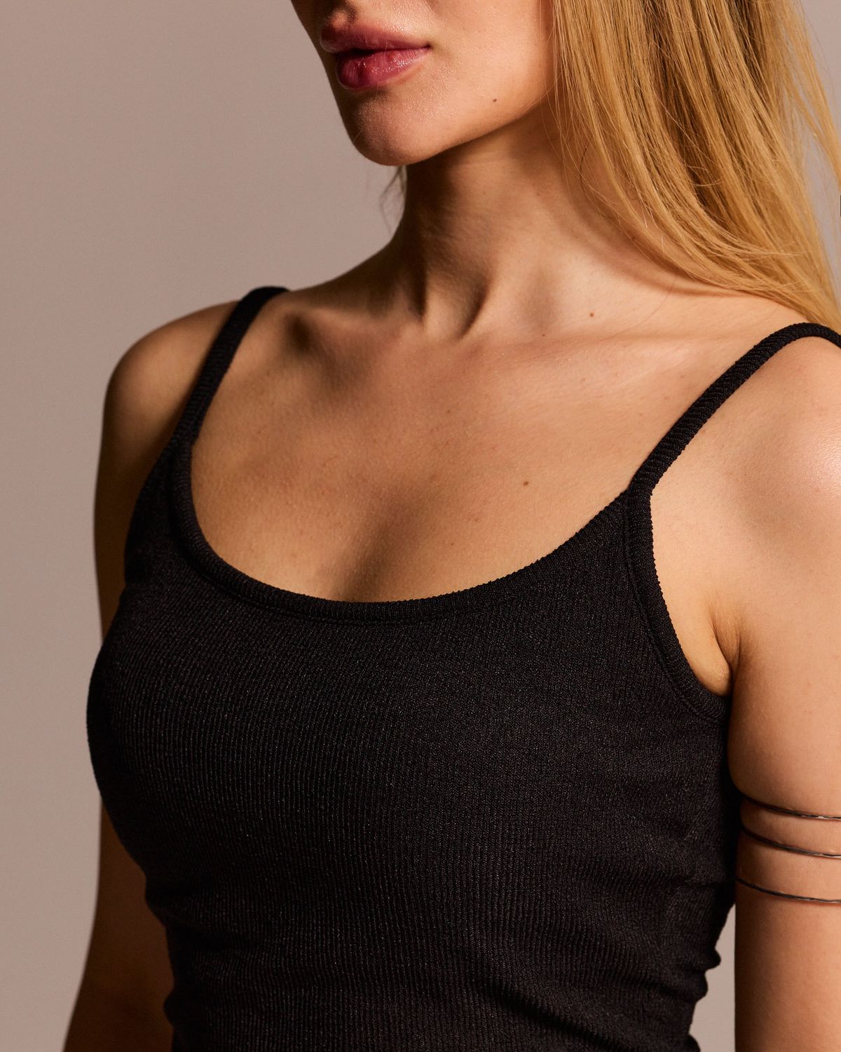 쿨시스(COOLSIS) CS COOL KNIT BRA TOP-072 (BLACK)