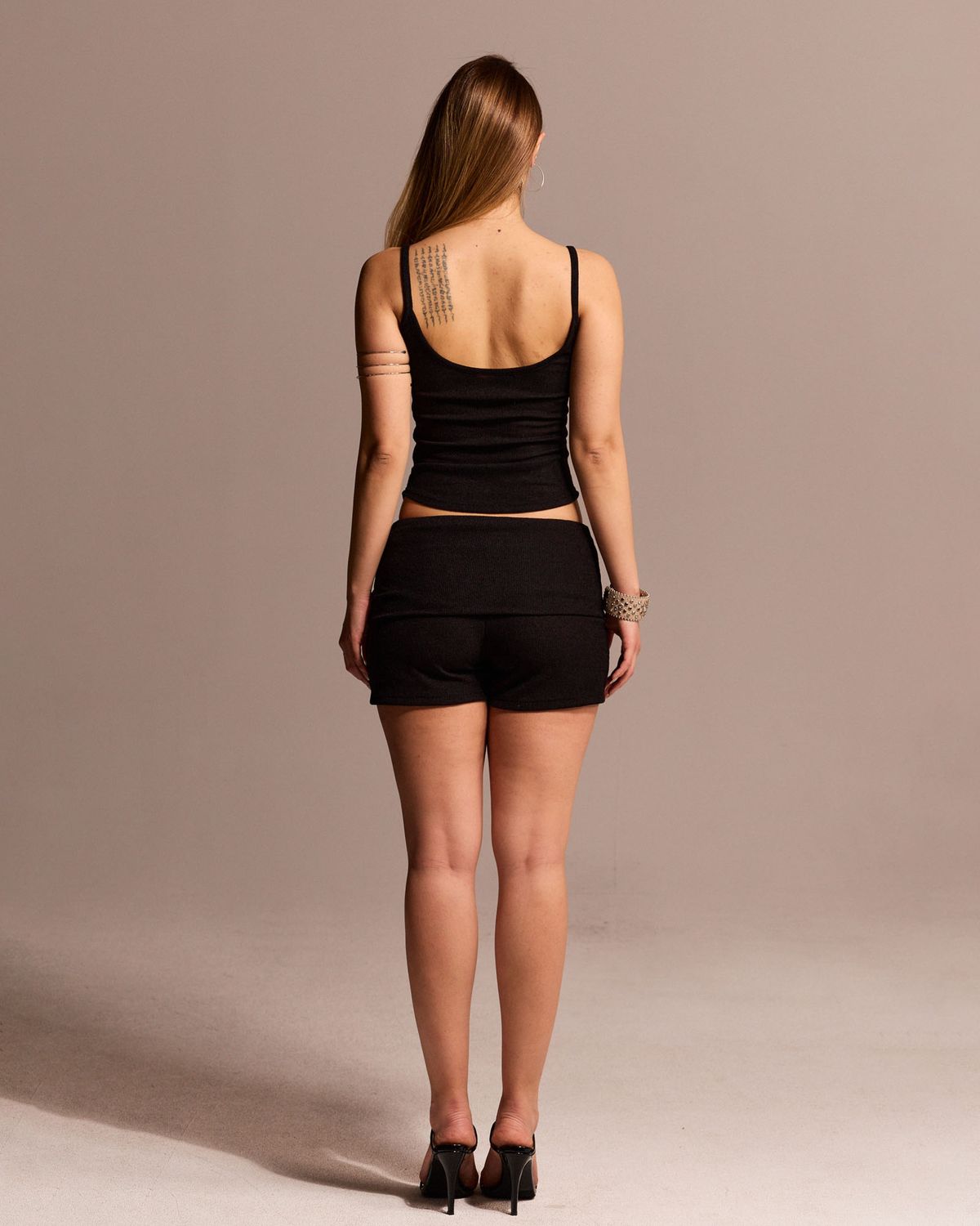 쿨시스(COOLSIS) CS COOL KNIT SHORTS-074 (BLACK)