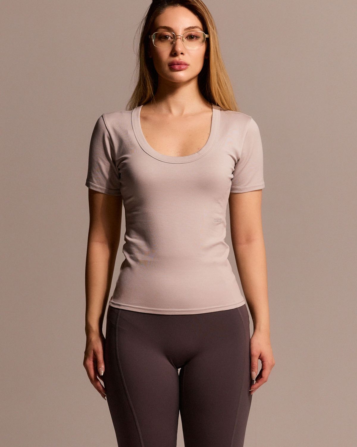 쿨시스(COOLSIS) CS SUPIMA HALF TOP-073 (BEIGE)