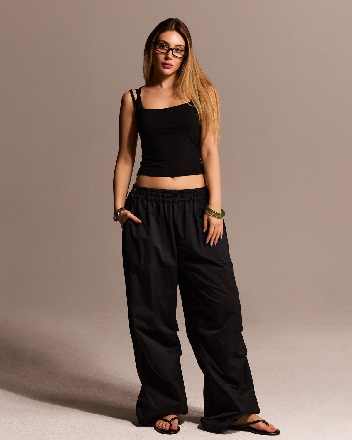 쿨시스(COOLSIS) CS DOUBLE CROSS SLEEVELESS-074 (BLACK)