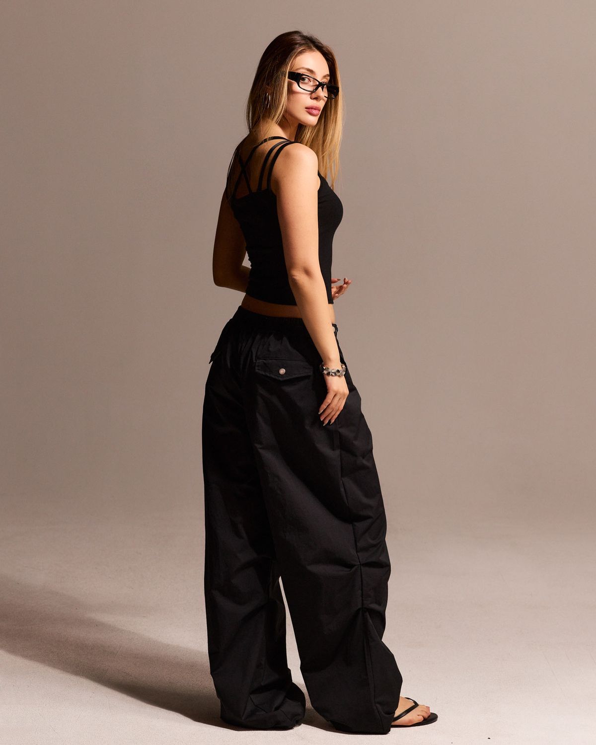 쿨시스(COOLSIS) CS DOUBLE CROSS SLEEVELESS-074 (BLACK)