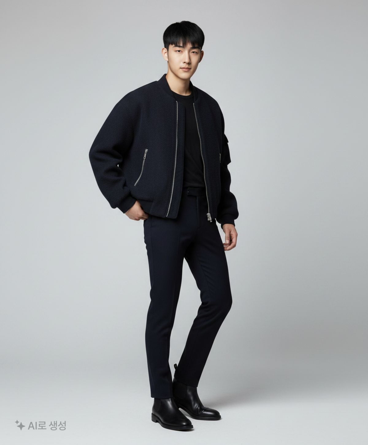 자라(ZARA) 항공 점퍼/블루종/MA-1 S