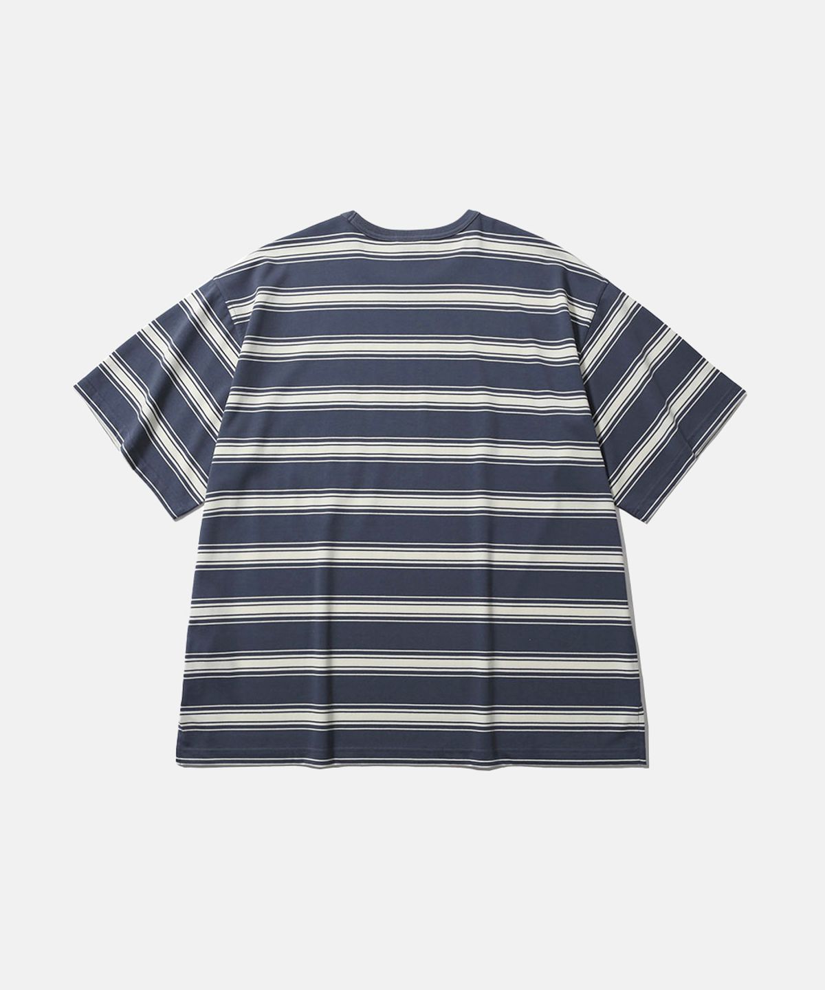 모이프(MOIF) [SS26] ONE POCKET H/S TEE / BLUE STRIPE
